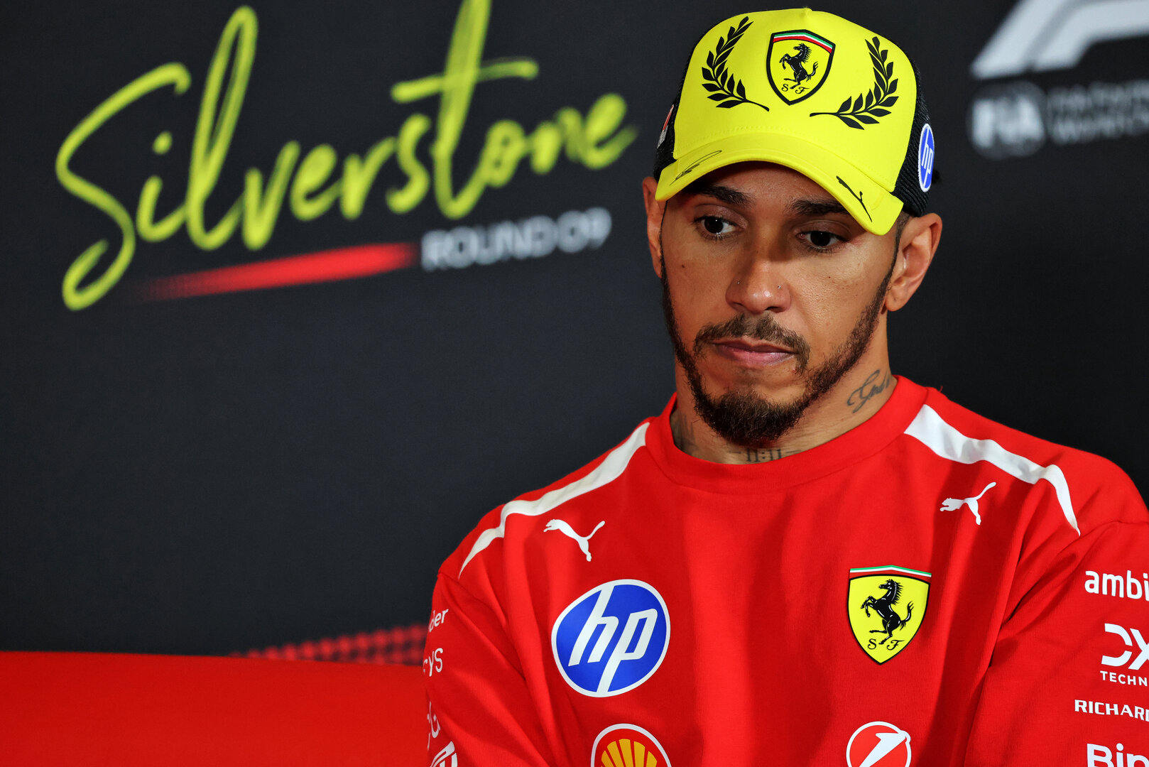 GP GRAN BRETAGNA, Lewis Hamilton (GBR) Ferrari in the post race FIA Press Conference.
05.07.2026. Formula 1 World Championship, Rd 9, British Grand Prix, Silverstone, England, Gara Day.
- www.xpbimages.com, EMail: requests@xpbimages.com © Copyright: Batchelor / XPB Images