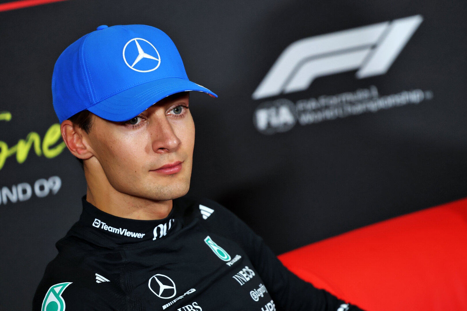GP GRAN BRETAGNA, George Russell (GBR) Mercedes AMG Formula One Team in the post race FIA Press Conference.
05.07.2026. Formula 1 World Championship, Rd 9, British Grand Prix, Silverstone, England, Gara Day.
- www.xpbimages.com, EMail: requests@xpbimages.com © Copyright: Batchelor / XPB Images