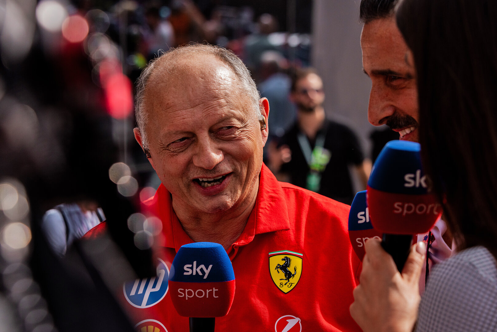 GP GRAN BRETAGNA, Frederic Vasseur (FRA) Ferrari Team Principal.
05.07.2026. Formula 1 World Championship, Rd 9, British Grand Prix, Silverstone, England, Gara Day.
 - www.xpbimages.com, EMail: requests@xpbimages.com © Copyright: Denny / XPB Images