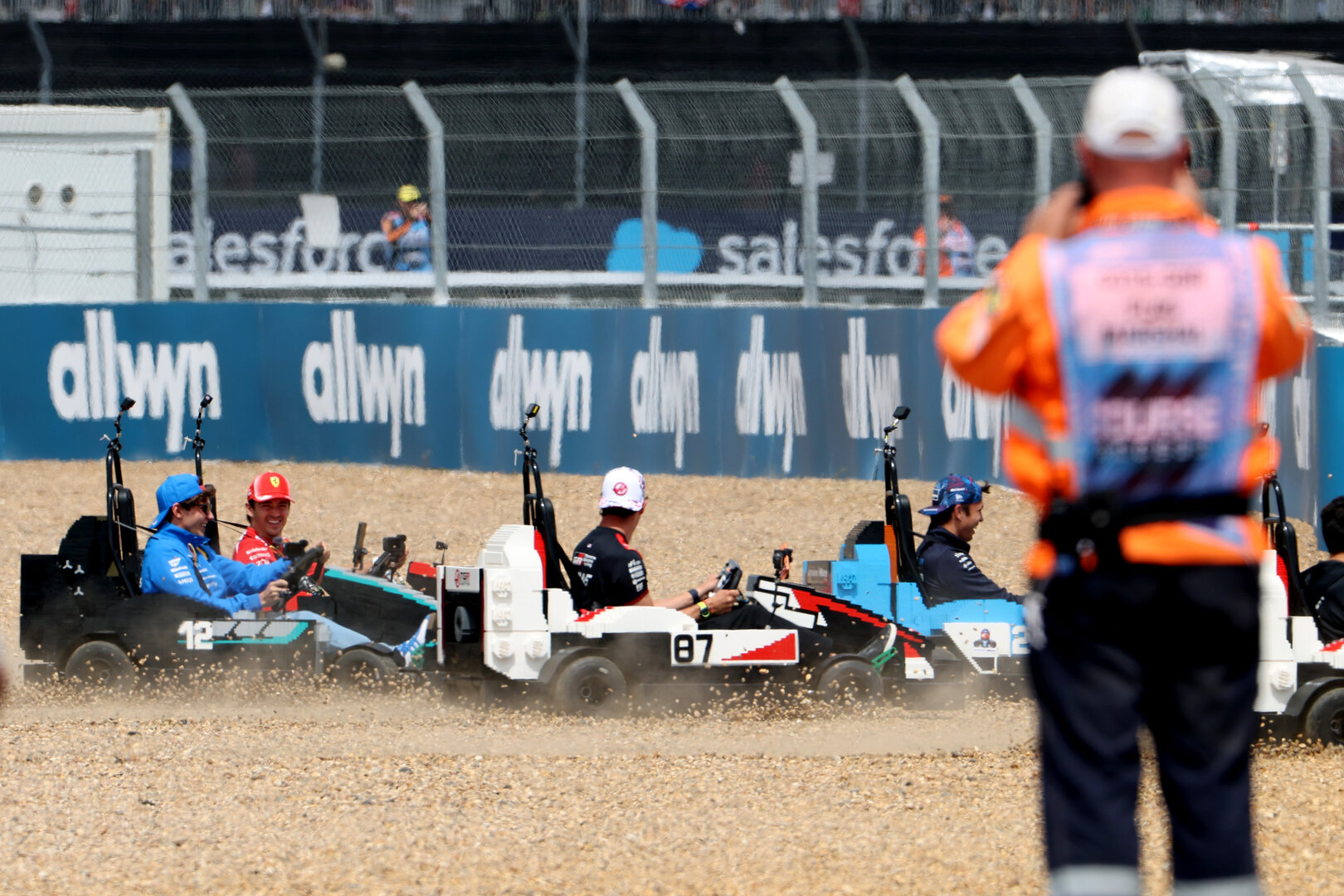 GP GRAN BRETAGNA, Lego kart race.
05.07.2026. Formula 1 World Championship, Rd 9, British Grand Prix, Silverstone, England, Gara Day.
- www.xpbimages.com, EMail: requests@xpbimages.com © Copyright: Coates / XPB Images