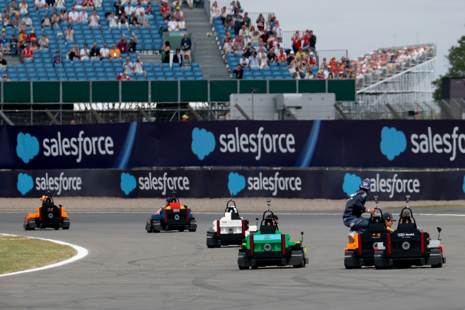 GP GRAN BRETAGNA, Lego kart race.
05.07.2026. Formula 1 World Championship, Rd 9, British Grand Prix, Silverstone, England, Gara Day.
- www.xpbimages.com, EMail: requests@xpbimages.com © Copyright: Coates / XPB Images