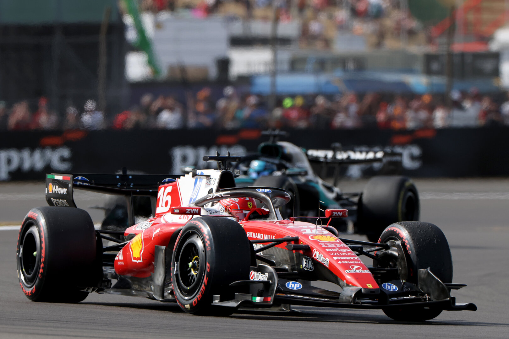 GP GRAN BRETAGNA, Charles Leclerc (MON) Ferrari.
05.07.2026. Formula 1 World Championship, Rd 9, British Grand Prix, Silverstone, England, Gara Day.
- www.xpbimages.com, EMail: requests@xpbimages.com © Copyright: Batchelor / XPB Images