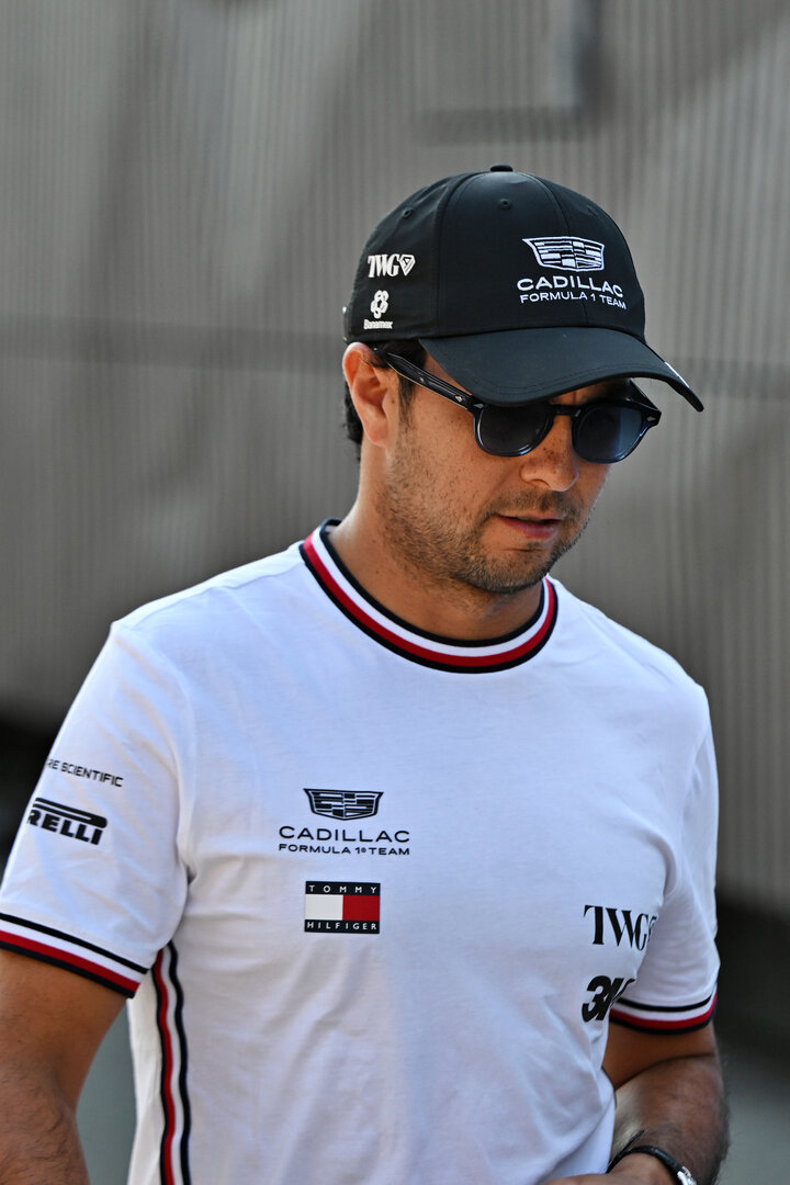 GP ITALIA, Sergio Perez (MEX) Cadillac Formula 1 Team.
03.09.2026. Formula 1 World Championship, Rd 13, Italian Grand Prix, Monza, Italy, Preparation Day.
- www.xpbimages.com, EMail: requests@xpbimages.com © Copyright: Price / XPB Images