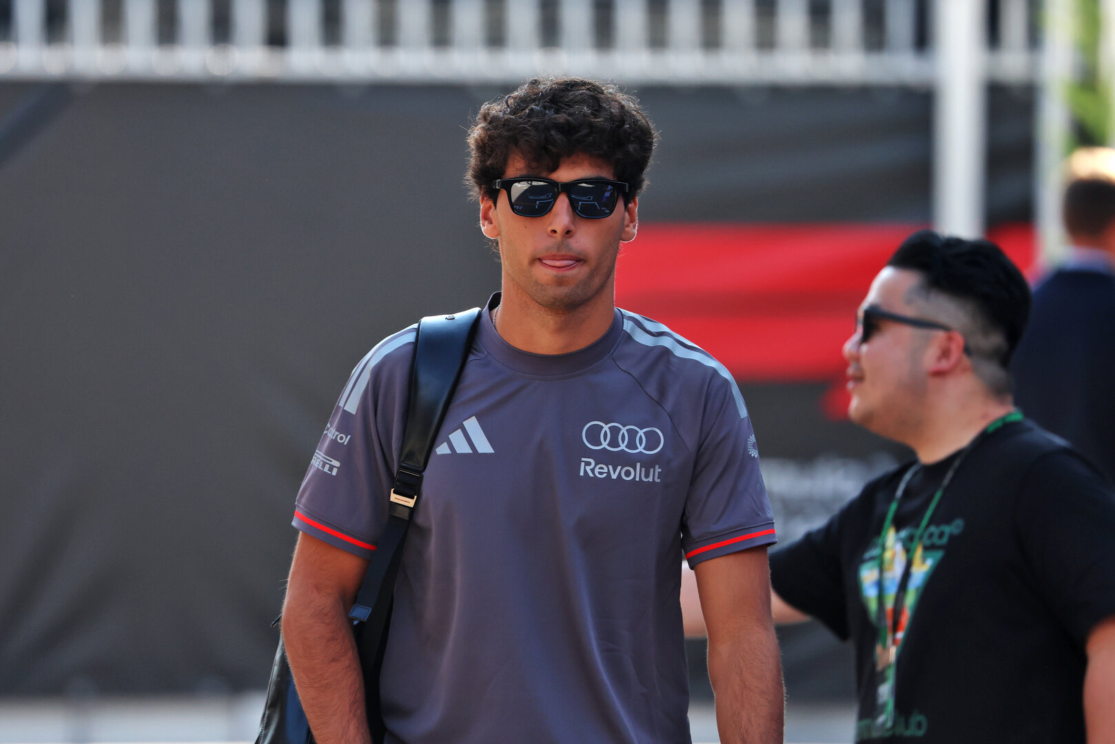GP ITALIA, Gabriel Bortoleto (BRA) Audi F1 Team.
03.09.2026. Formula 1 World Championship, Rd 13, Italian Grand Prix, Monza, Italy, Preparation Day.
 - www.xpbimages.com, EMail: requests@xpbimages.com © Copyright:  Rew / XPB Images