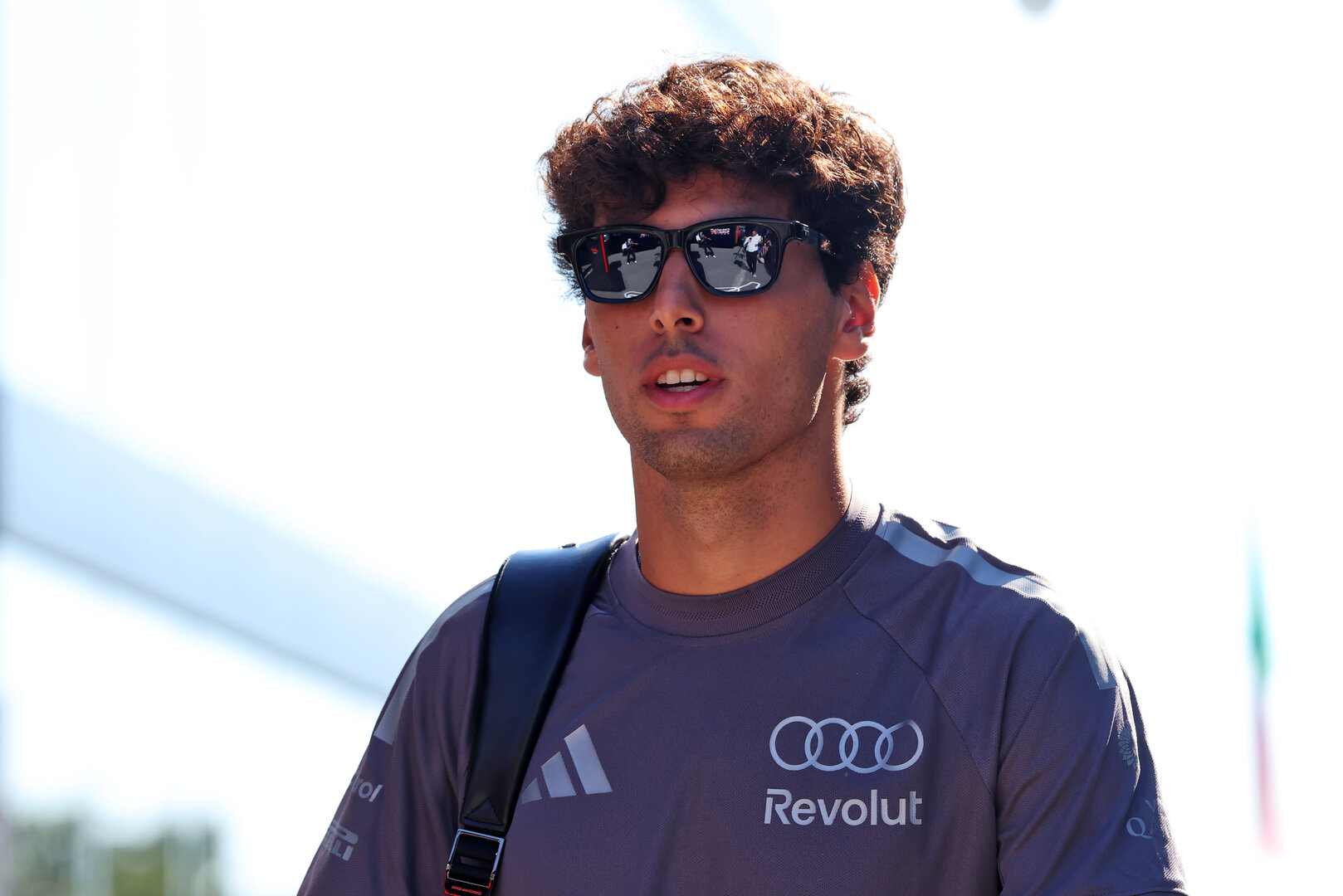 GP ITALIA, Gabriel Bortoleto (BRA) Audi F1 Team.
03.09.2026. Formula 1 World Championship, Rd 13, Italian Grand Prix, Monza, Italy, Preparation Day.
- www.xpbimages.com, EMail: requests@xpbimages.com © Copyright: Rew / XPB Images