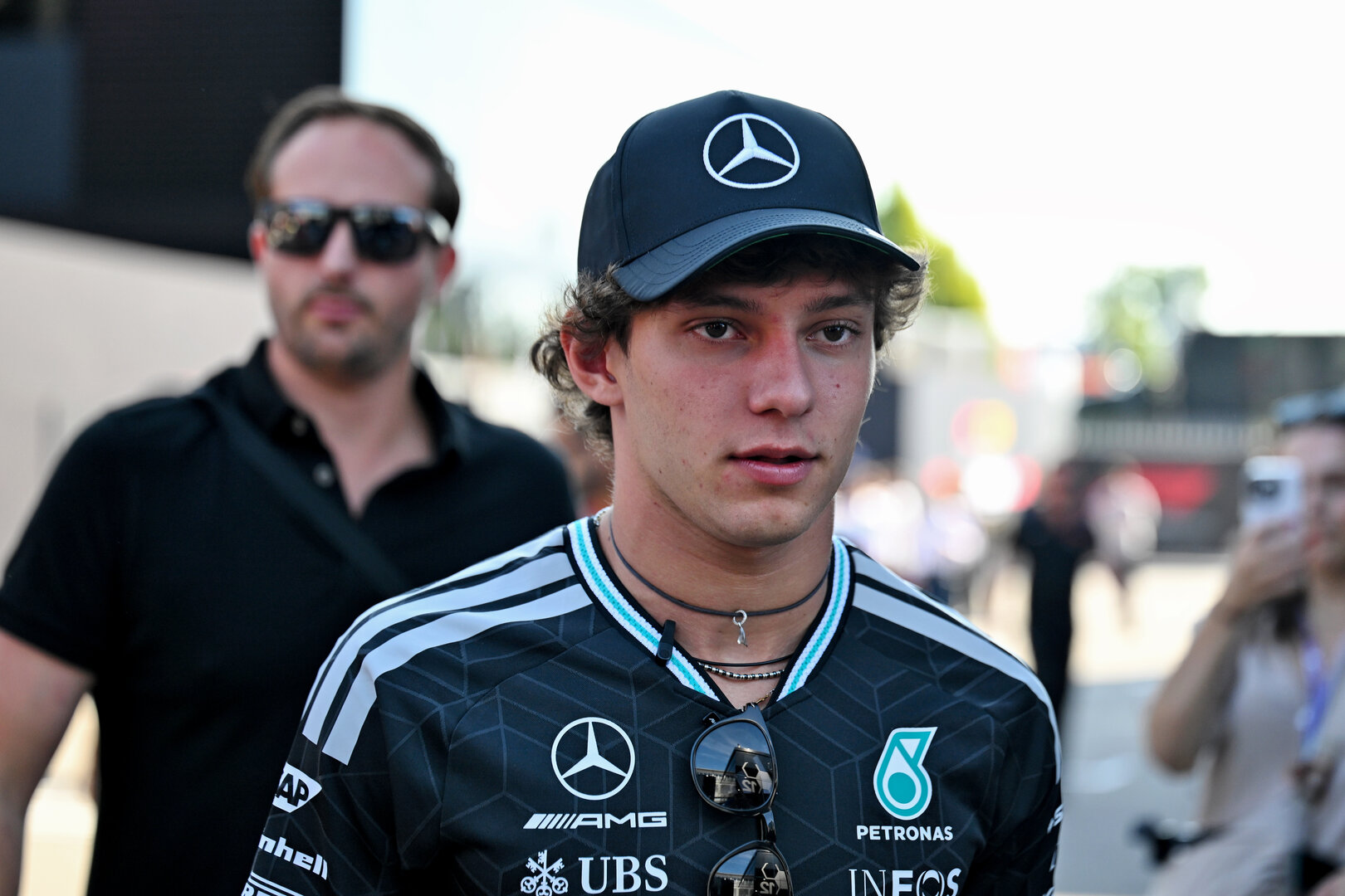 GP ITALIA, Andrea Kimi Antonelli (ITA) Mercedes AMG Formula One Team.
03.09.2026. Formula 1 World Championship, Rd 13, Italian Grand Prix, Monza, Italy, Preparation Day.
- www.xpbimages.com, EMail: requests@xpbimages.com © Copyright: Price / XPB Images
