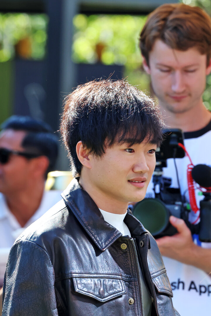 GP ITALIA, Yuki Tsunoda (JPN) Red Bull Racing e Racing Bulls Formula One Team Reserve Driver.
03.09.2026. Formula 1 World Championship, Rd 13, Italian Grand Prix, Monza, Italy, Preparation Day.
 - www.xpbimages.com, EMail: requests@xpbimages.com © Copyright:  Rew / XPB Images