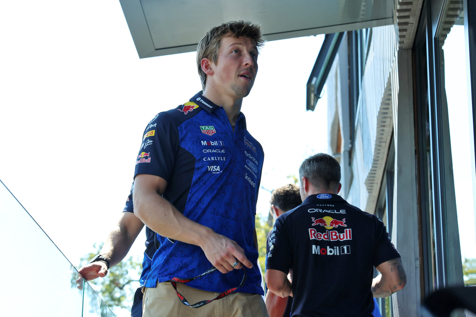 GP ITALIA, Liam Lawson (NZL) Red Bull Racing.
03.09.2026. Formula 1 World Championship, Rd 13, Italian Grand Prix, Monza, Italy, Preparation Day.
 - www.xpbimages.com, EMail: requests@xpbimages.com © Copyright:  Rew / XPB Images