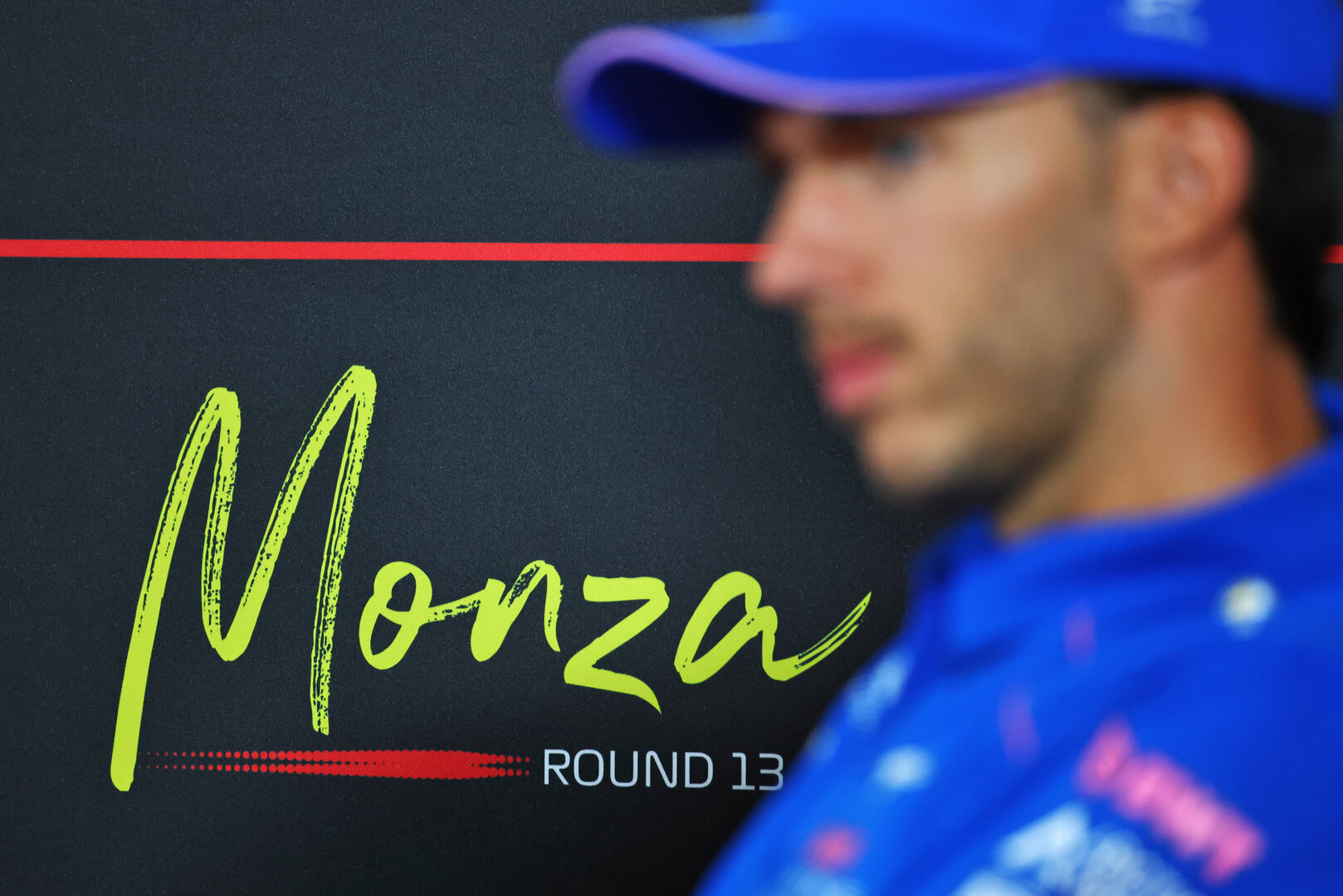 GP ITALIA, Pierre Gasly (FRA) Alpine F1 Team in the FIA Press Conference.
03.09.2026. Formula 1 World Championship, Rd 13, Italian Grand Prix, Monza, Italy, Preparation Day.
- www.xpbimages.com, EMail: requests@xpbimages.com © Copyright: Bearne / XPB Images