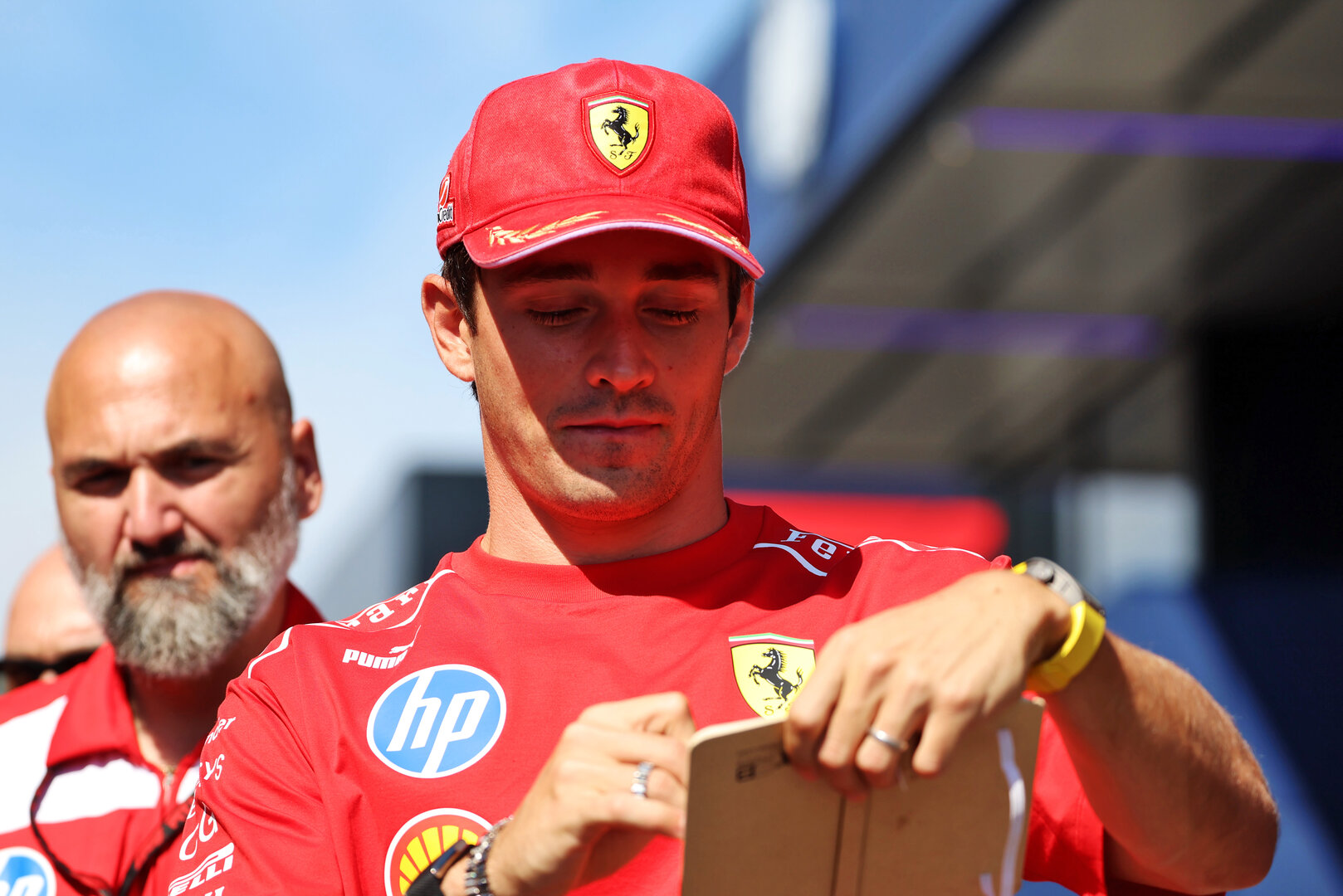 GP ITALIA, Charles Leclerc (MON) Ferrari.
03.09.2026. Formula 1 World Championship, Rd 13, Italian Grand Prix, Monza, Italy, Preparation Day.
 - www.xpbimages.com, EMail: requests@xpbimages.com © Copyright:  Rew / XPB Images