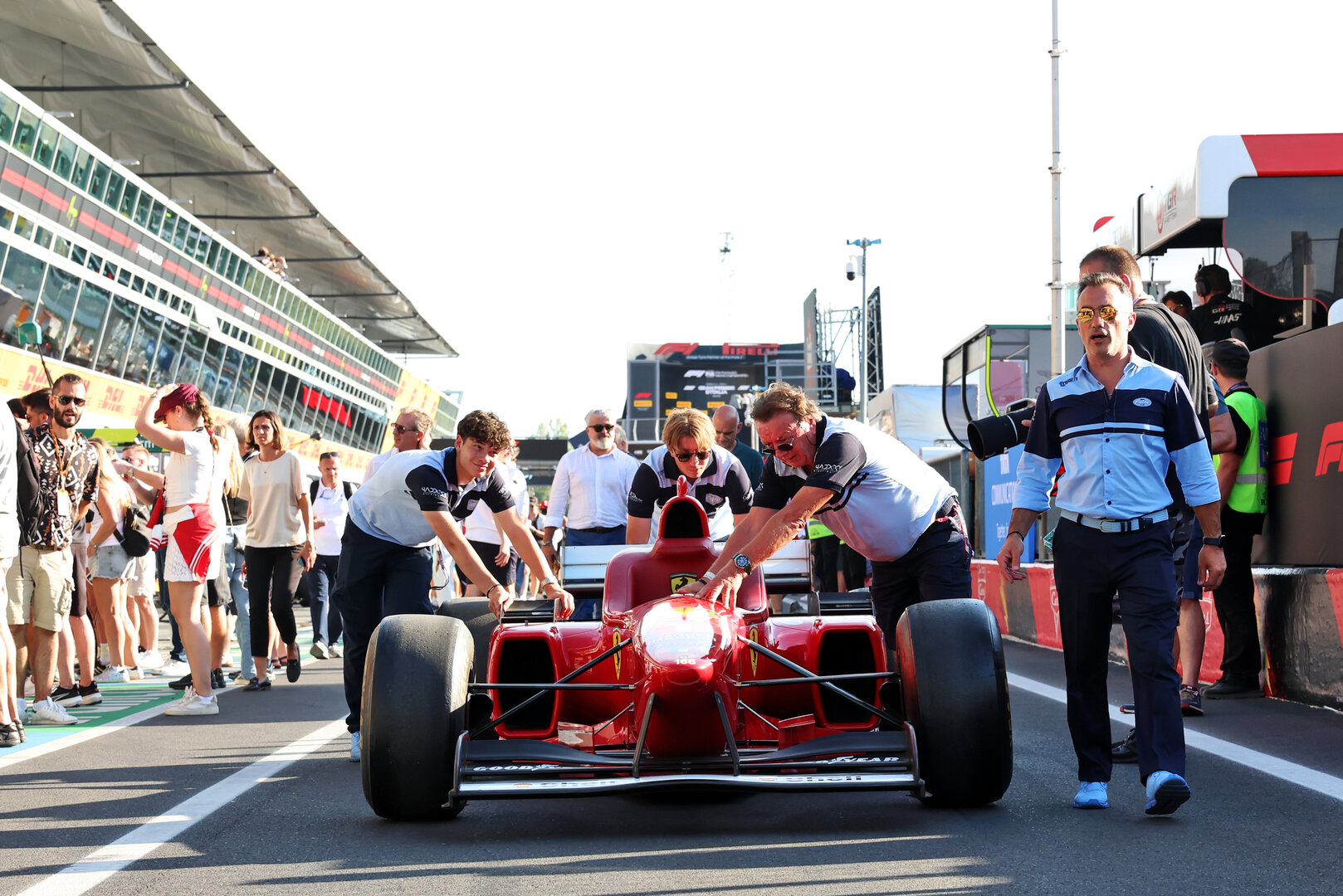 GP ITALIA, A 1996 Ferrari F310.
03.09.2026. Formula 1 World Championship, Rd 13, Italian Grand Prix, Monza, Italy, Preparation Day.
 - www.xpbimages.com, EMail: requests@xpbimages.com © Copyright:  Rew / XPB Images
