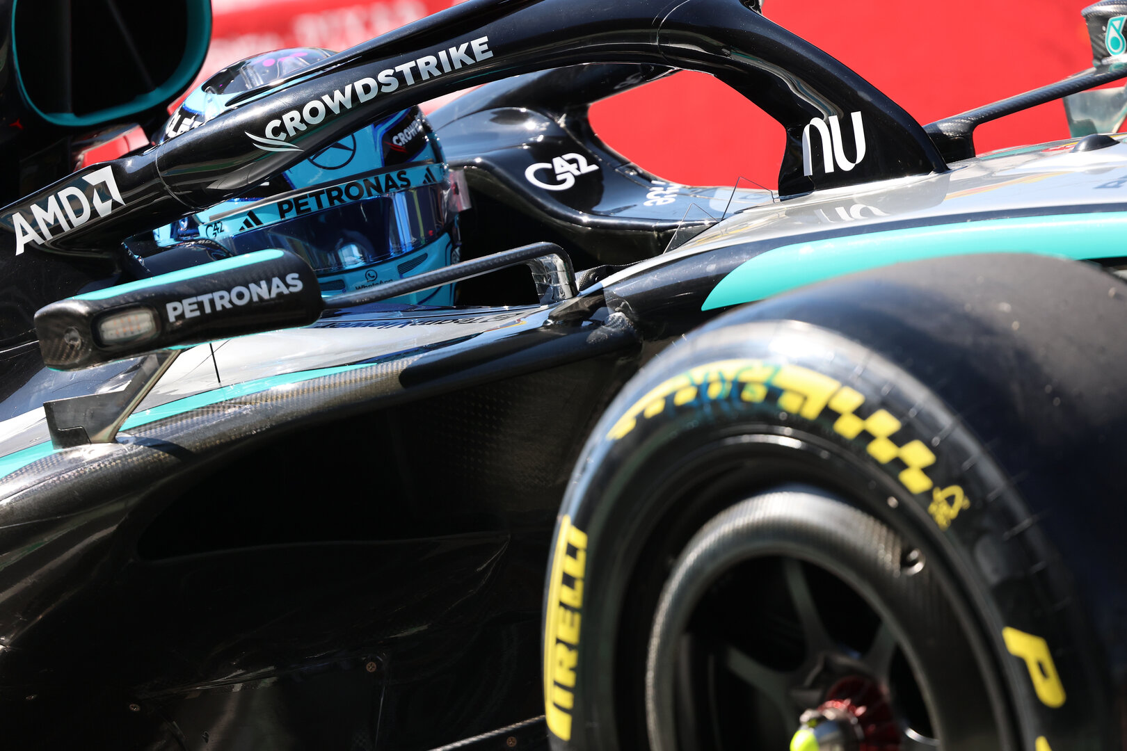GP ITALIA, George Russell (GBR) Mercedes AMG Formula One Team W17.04.09.2026. Formula 1 World Championship, Rd 13, Italian Grand Prix, Monza, Italy, Practice Day.- www.xpbimages.com, EMail: requests@xpbimages.com © Copyright: XPB Images