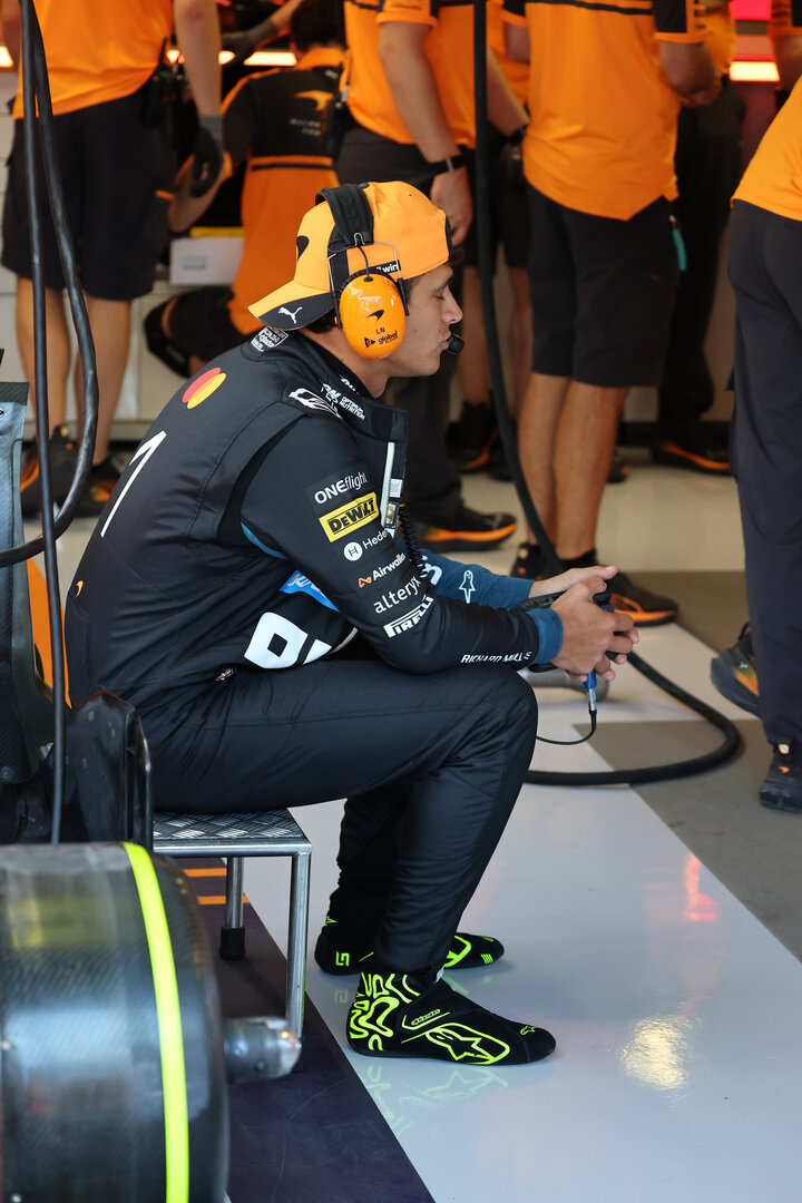 GP ITALIA, Lando Norris (GBR) McLaren F1 Team.04.09.2026. Formula 1 World Championship, Rd 13, Italian Grand Prix, Monza, Italy, Practice Day.- www.xpbimages.com, EMail: requests@xpbimages.com © Copyright: XPB Images