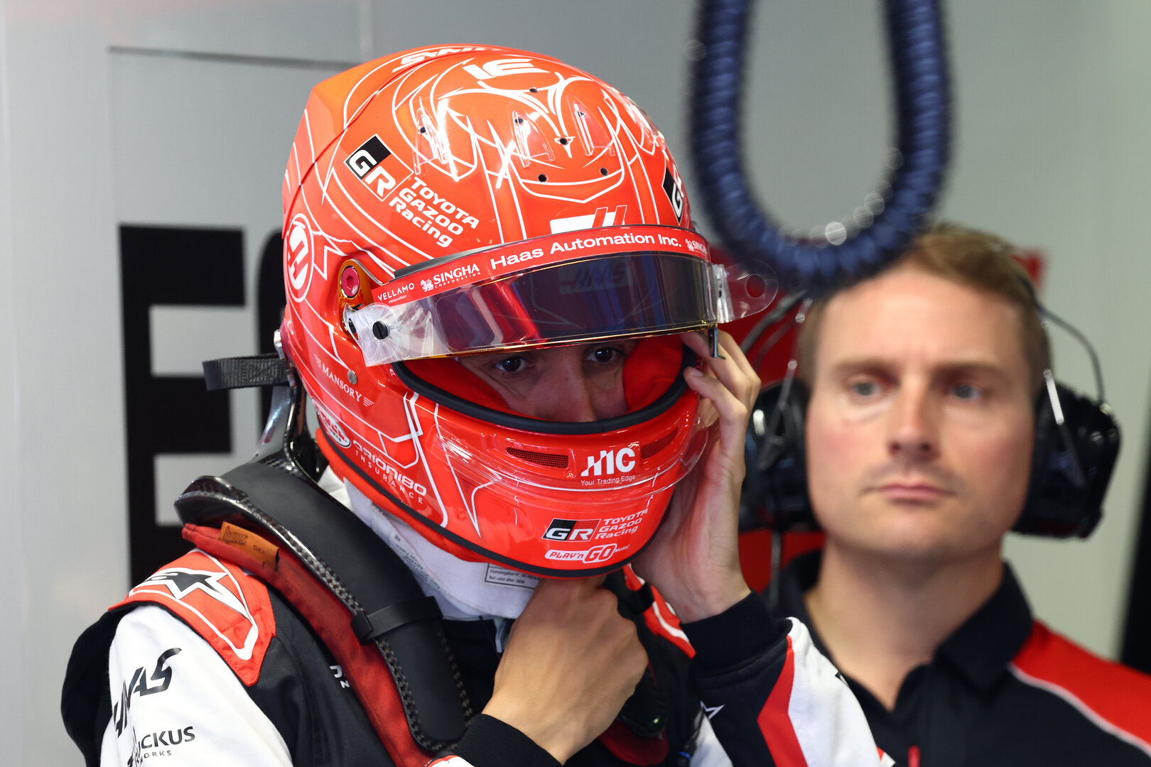 GP ITALIA, Esteban Ocon (FRA) Haas F1 Team.04.09.2026. Formula 1 World Championship, Rd 13, Italian Grand Prix, Monza, Italy, Practice Day.- www.xpbimages.com, EMail: requests@xpbimages.com © Copyright: XPB Images