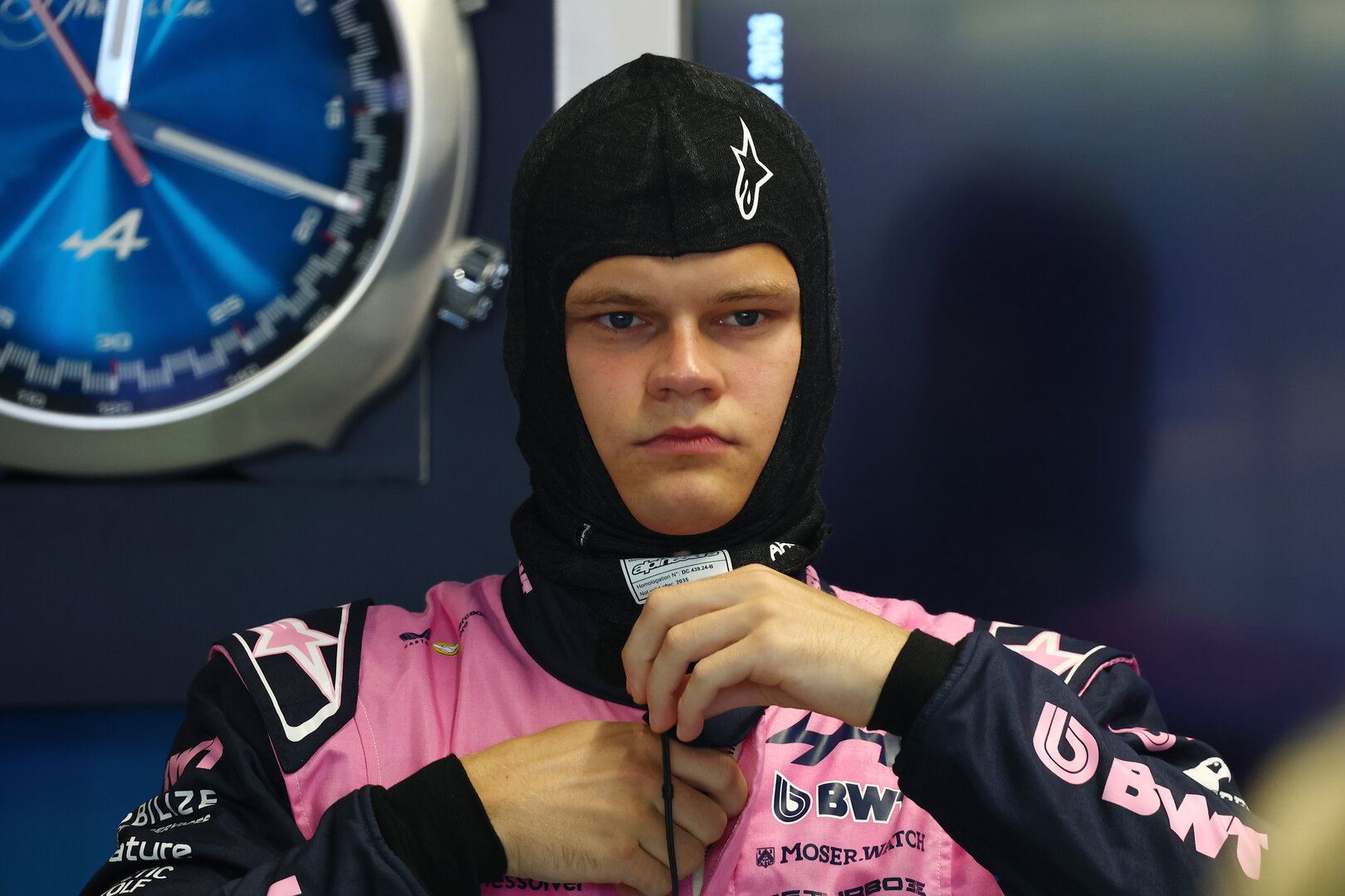 GP ITALIA, Paul Aron (EST) Alpine F1 Team A526 Reserve Driver.04.09.2026. Formula 1 World Championship, Rd 13, Italian Grand Prix, Monza, Italy, Practice Day.- www.xpbimages.com, EMail: requests@xpbimages.com © Copyright: XPB Images