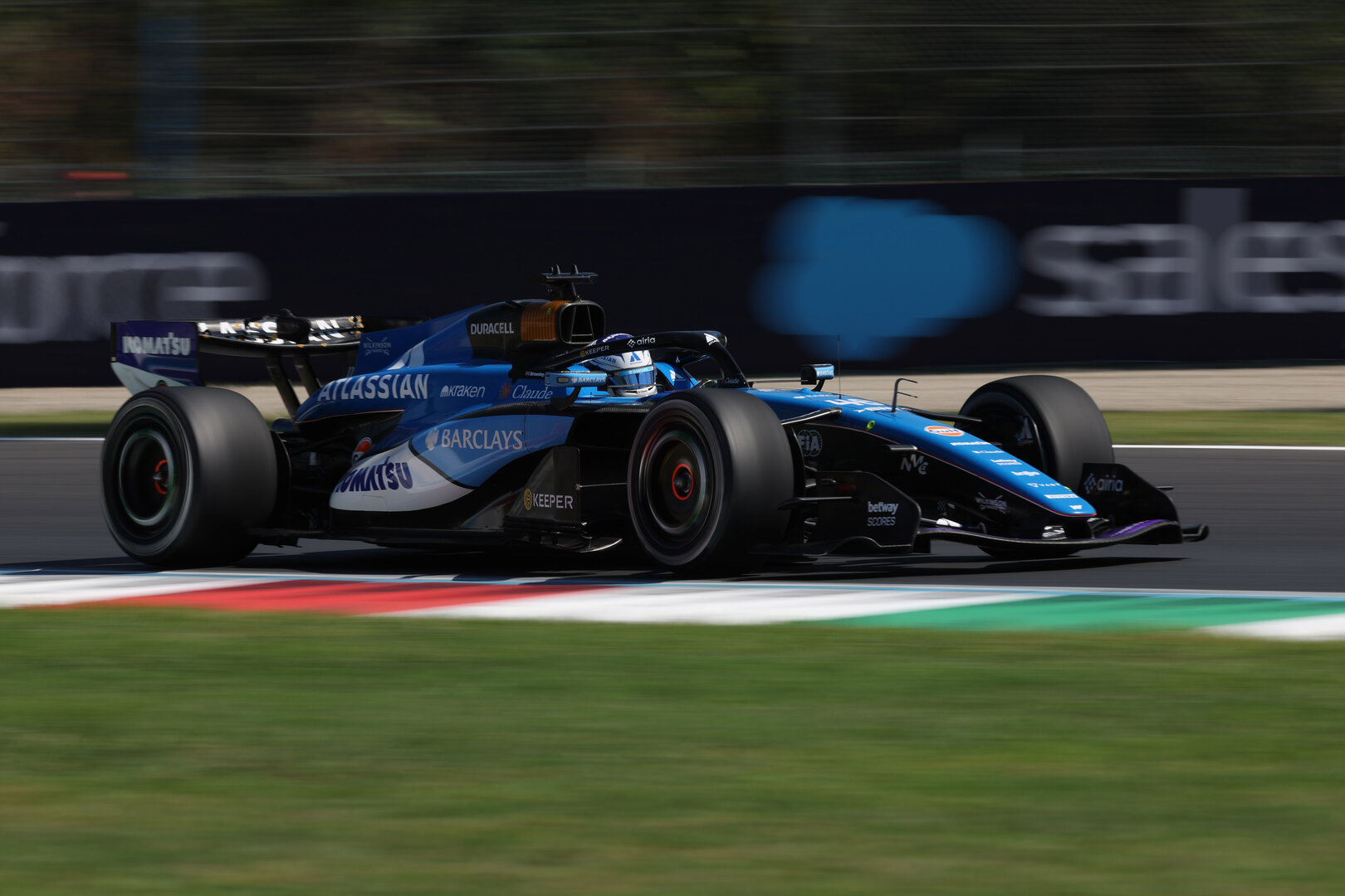 GP ITALIA, Luke Browning (GBR) Atlassian Williams Racing FW46. 04.09.2026. Formula 1 World Championship, Rd 13, Italian Grand Prix, Monza, Italy, Practice Day.- www.xpbimages.com, EMail: requests@xpbimages.com © Copyright: Dunbar / XPB Images