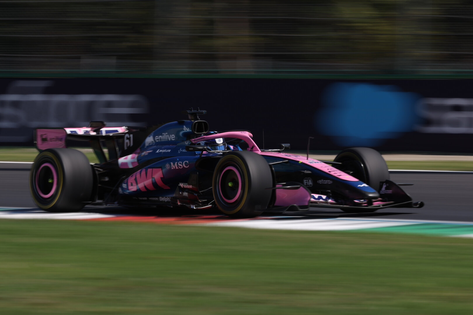 GP ITALIA, Paul Aron, Alpine F1 Team A525 04.09.2026. Formula 1 World Championship, Rd 13, Italian Grand Prix, Monza, Italy, Practice Day.- www.xpbimages.com, EMail: requests@xpbimages.com © Copyright: Dunbar / XPB Images