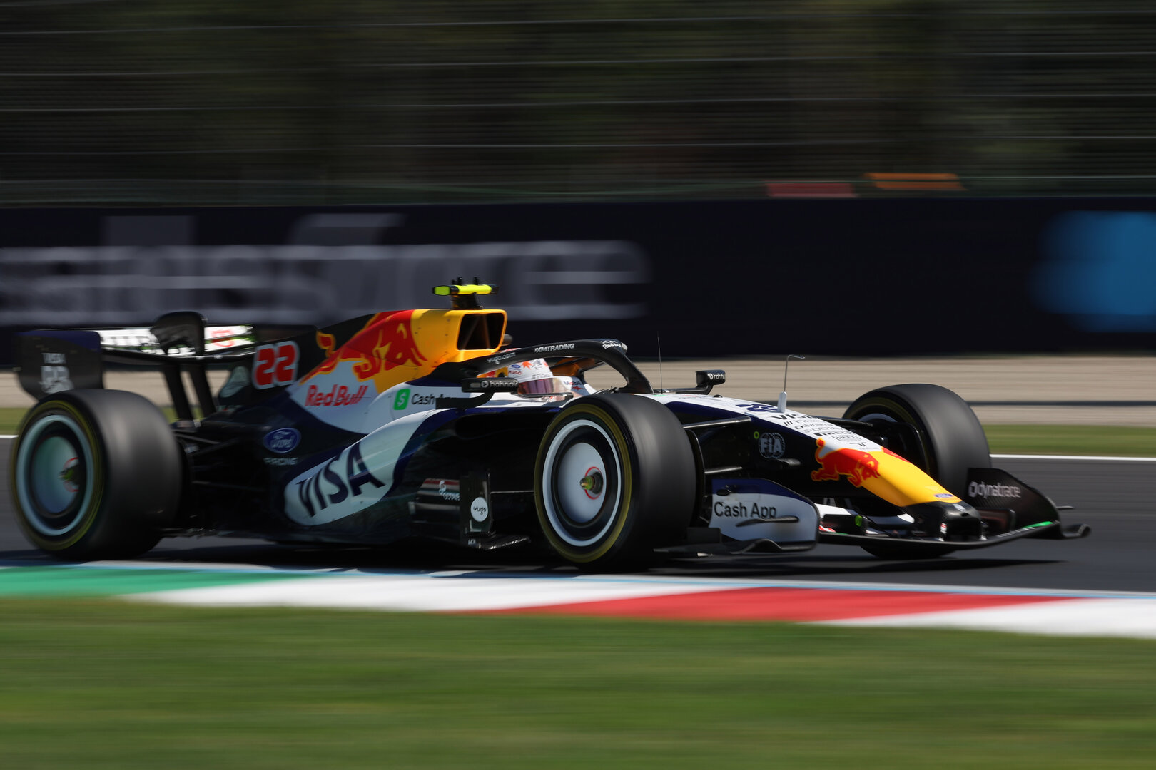GP ITALIA, Yuki Tsunoda (JPN) Red Bull Racing. 04.09.2026. Formula 1 World Championship, Rd 13, Italian Grand Prix, Monza, Italy, Practice Day.- www.xpbimages.com, EMail: requests@xpbimages.com © Copyright: Dunbar / XPB Images