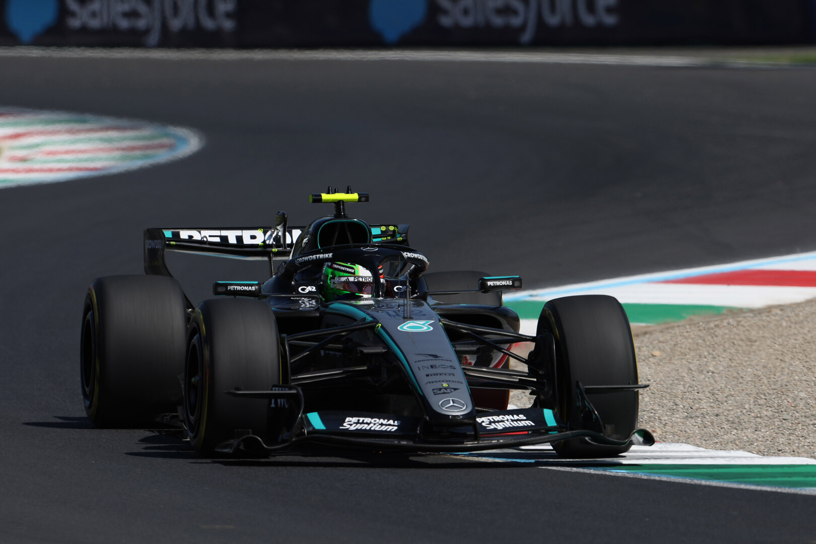 GP ITALIA, Andrea Kimi Antonelli (ITA) Mercedes AMG F1 W15. 04.09.2026. Formula 1 World Championship, Rd 13, Italian Grand Prix, Monza, Italy, Practice Day.- www.xpbimages.com, EMail: requests@xpbimages.com © Copyright: Dunbar / XPB Images