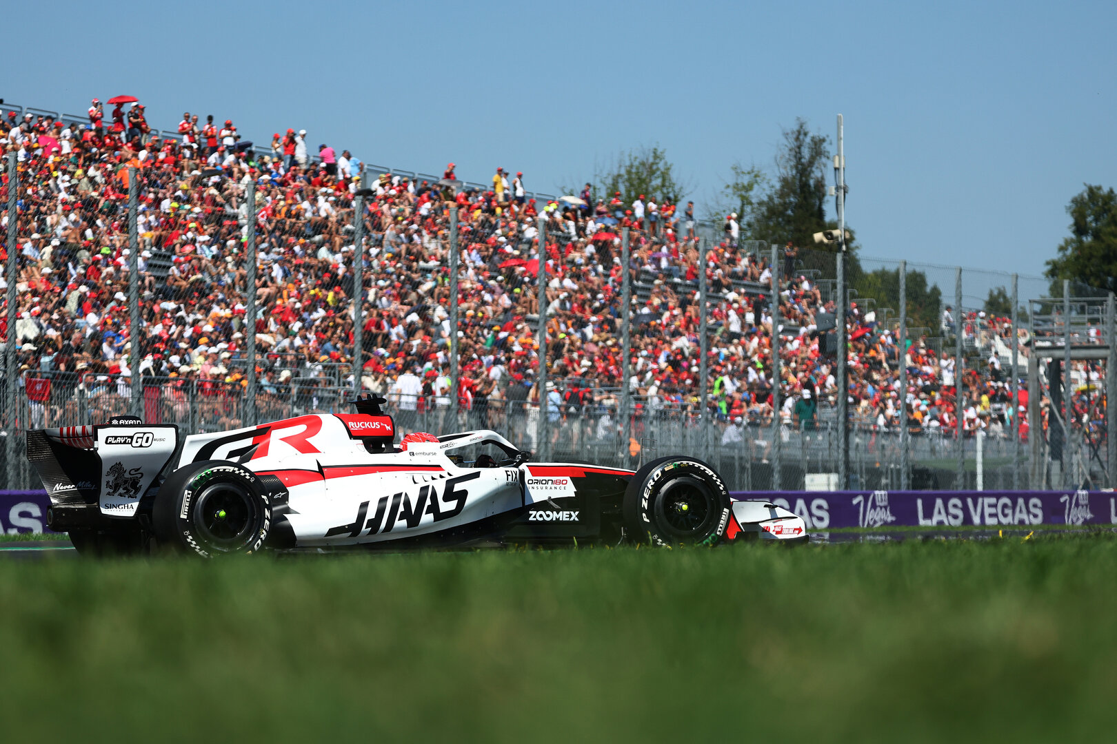 GP ITALIA, Oliver Bearman (GBR) Haas F1 Team VF-26.04.09.2026. Formula 1 World Championship, Rd 13, Italian Grand Prix, Monza, Italy, Practice Day.- www.xpbimages.com, EMail: requests@xpbimages.com © Copyright: XPB Images