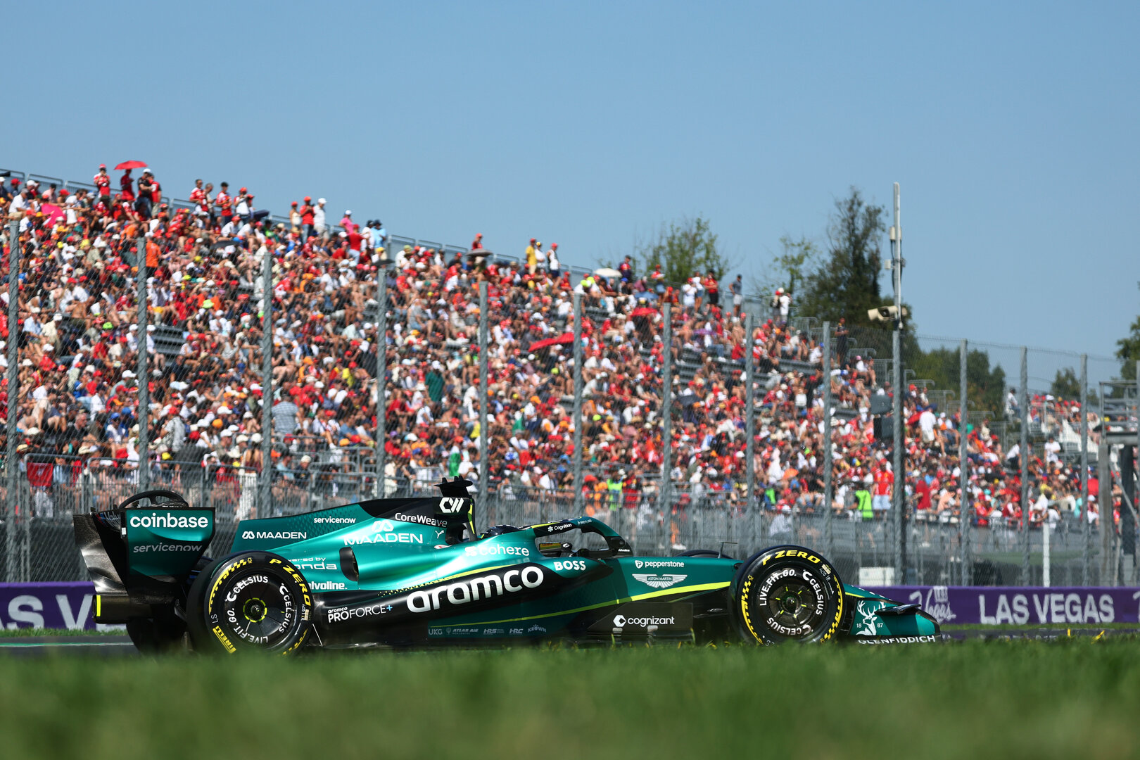 GP ITALIA, Lance Stroll (CDN) Aston Martin F1 Team AMR26.04.09.2026. Formula 1 World Championship, Rd 13, Italian Grand Prix, Monza, Italy, Practice Day.- www.xpbimages.com, EMail: requests@xpbimages.com © Copyright: XPB Images