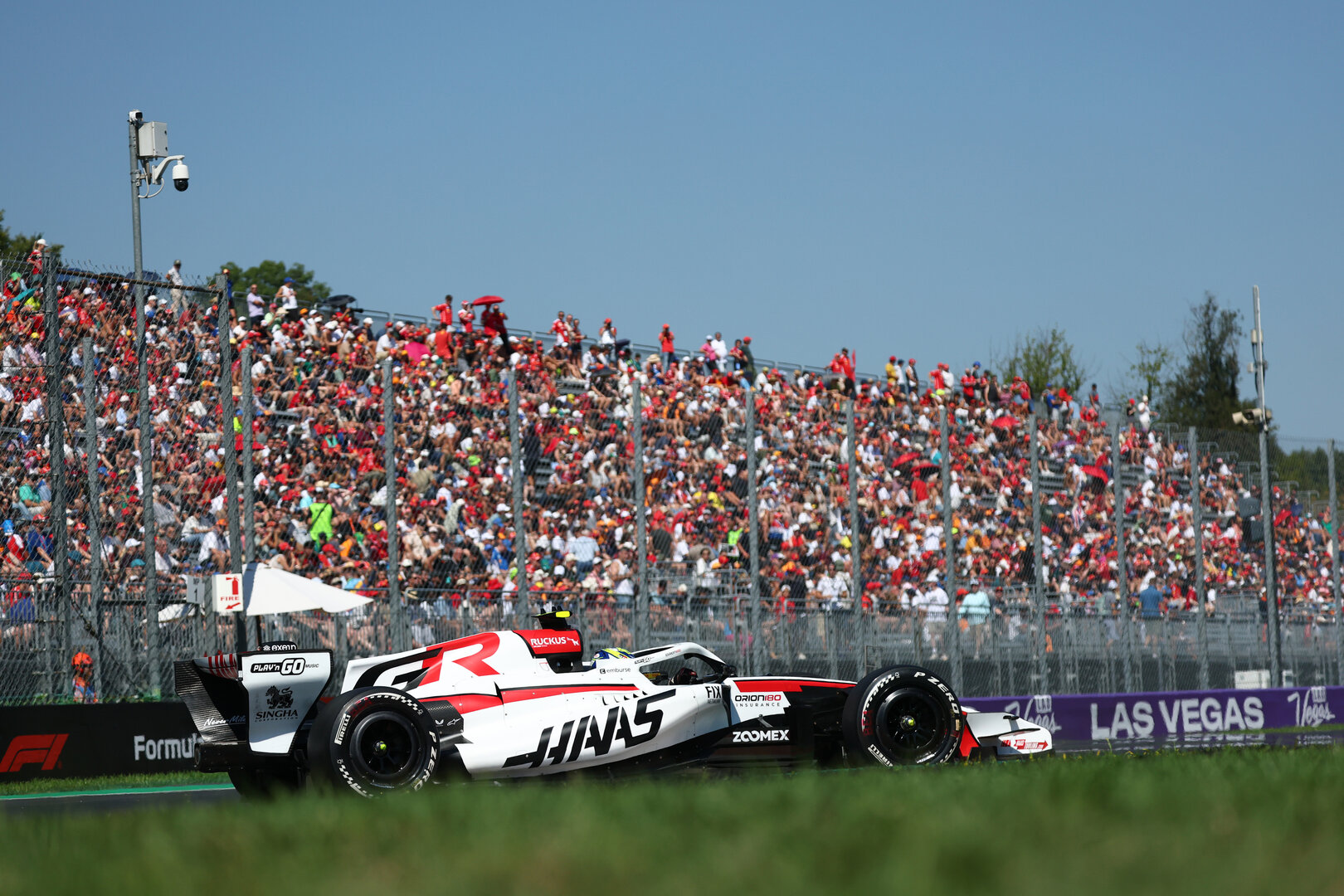 GP ITALIA, Oliver Bearman (GBR) Haas F1 Team VF-26.04.09.2026. Formula 1 World Championship, Rd 13, Italian Grand Prix, Monza, Italy, Practice Day.- www.xpbimages.com, EMail: requests@xpbimages.com © Copyright: XPB Images