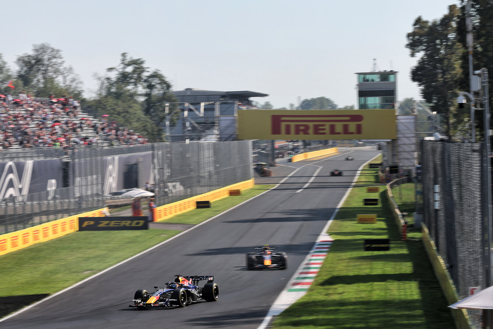 GP ITALIA, Max Verstappen (NLD) Red Bull Racing RB22.
04.09.2026. Formula 1 World Championship, Rd 13, Italian Grand Prix, Monza, Italy, Practice Day.
- www.xpbimages.com, EMail: requests@xpbimages.com © Copyright: Dunbar / XPB Images