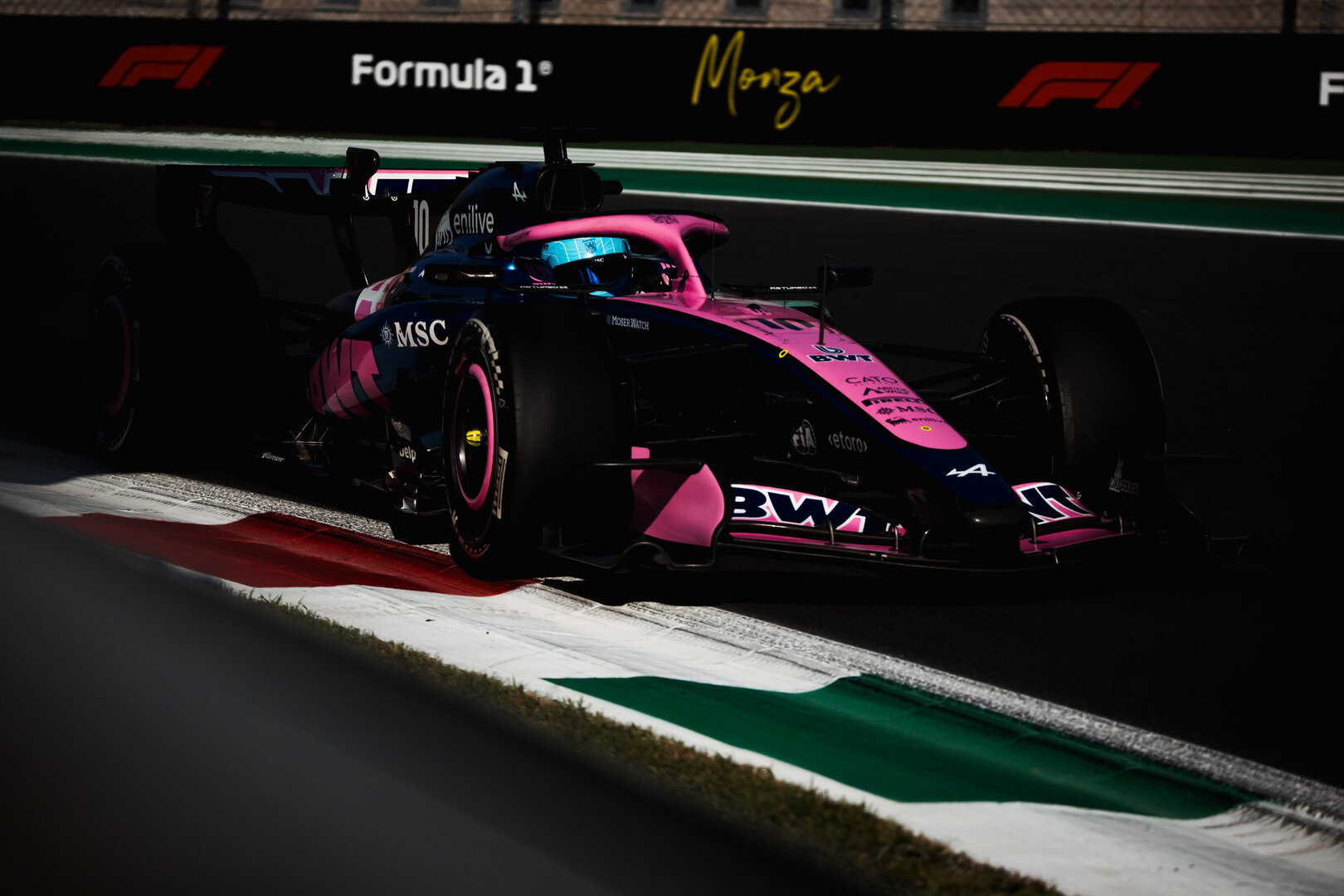 GP ITALIA, Pierre Gasly (FRA) Alpine F1 Team A526.
04.09.2026. Formula 1 World Championship, Rd 13, Italian Grand Prix, Monza, Italy, Practice Day.
- www.xpbimages.com, EMail: requests@xpbimages.com © Copyright: Bearne / XPB Images