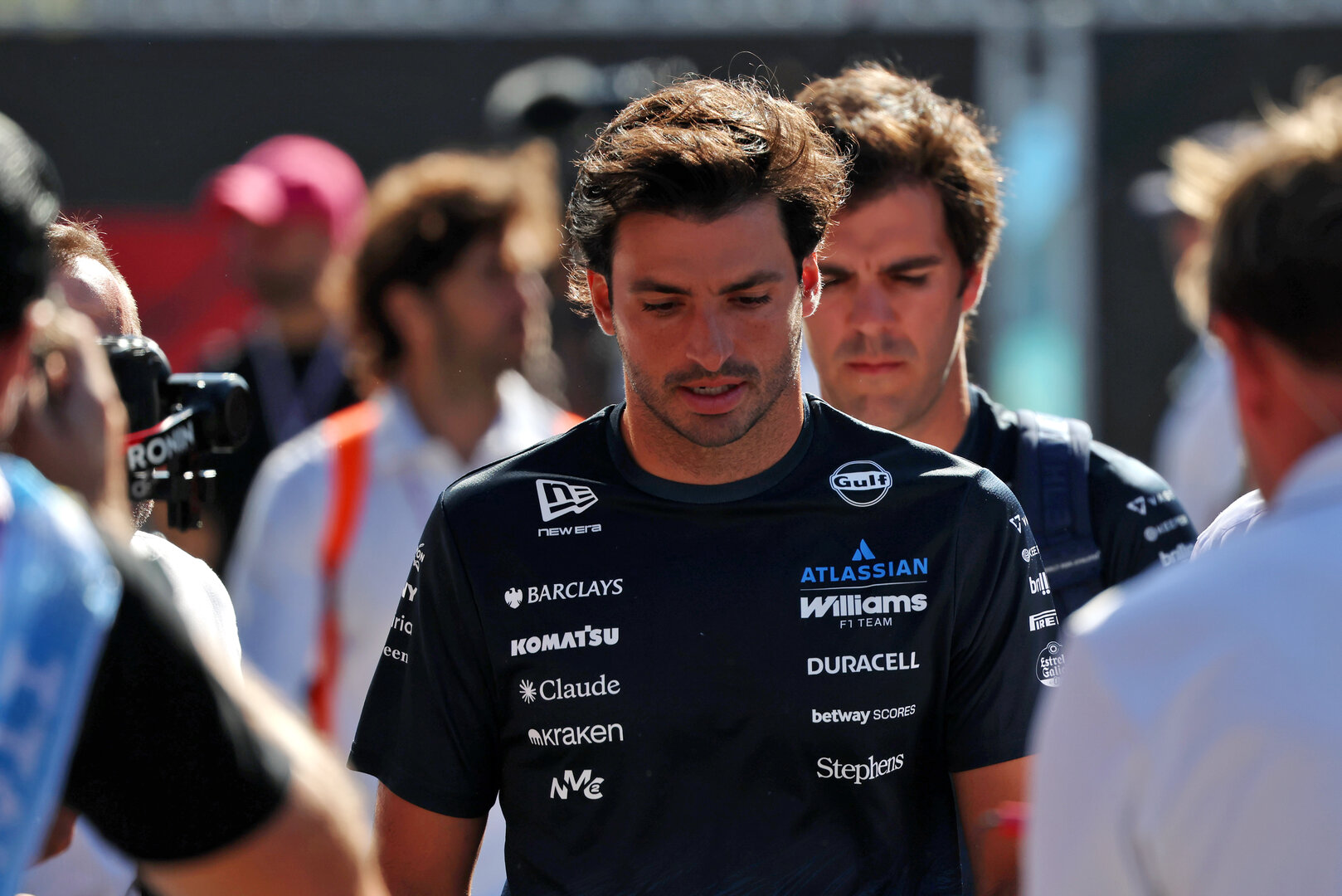 GP ITALIA, Carlos Sainz (ESP) Williams F1 Team.
04.09.2026. Formula 1 World Championship, Rd 13, Italian Grand Prix, Monza, Italy, Practice Day.
 - www.xpbimages.com, EMail: requests@xpbimages.com © Copyright:  Rew / XPB Images