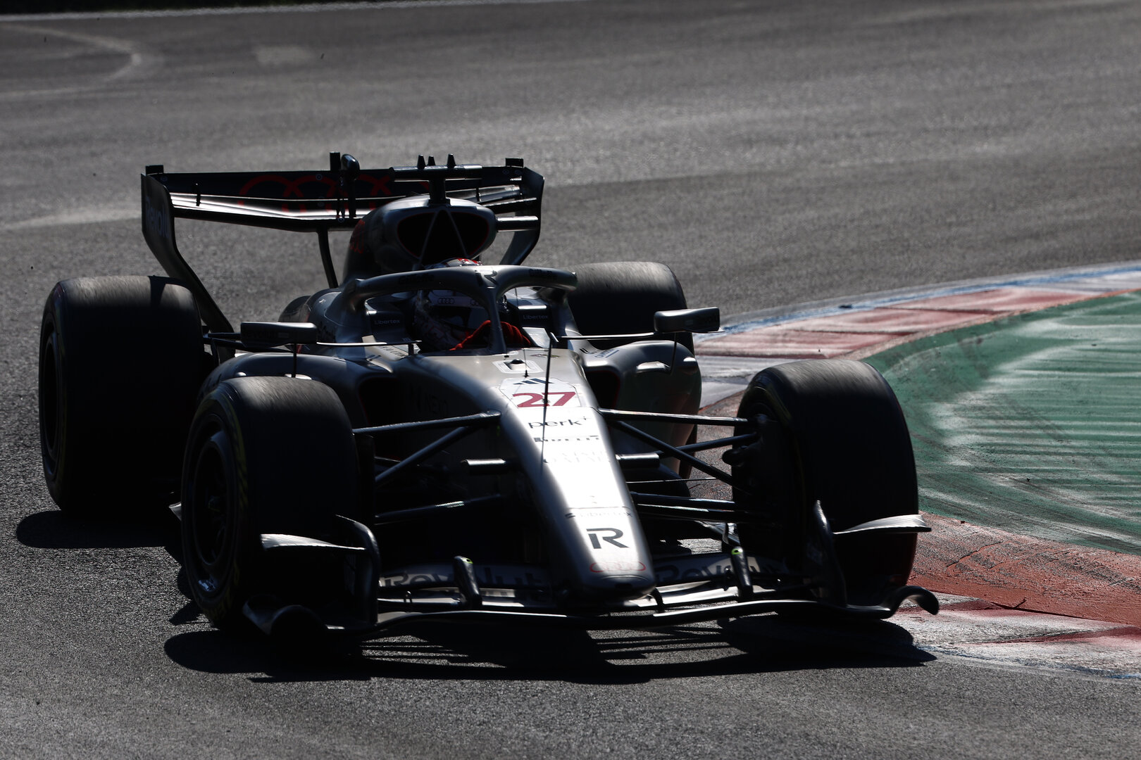 GP ITALIA, Nico Hulkenberg (GER) Audi F1 Team R26.
04.09.2026. Formula 1 World Championship, Rd 13, Italian Grand Prix, Monza, Italy, Practice Day.
 - www.xpbimages.com, EMail: requests@xpbimages.com © Copyright:  Rew / XPB Images