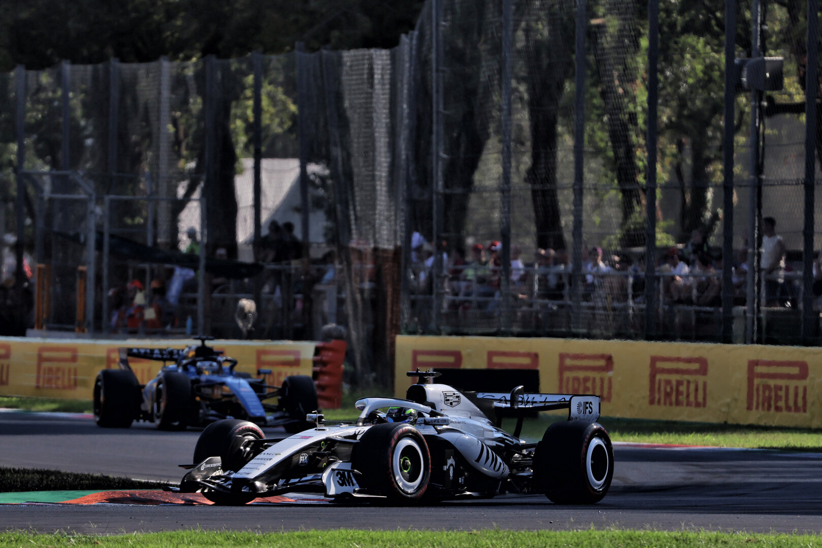 GP ITALIA, Sergio Perez (MEX) Cadillac Formula 1 Team MAC-26.
04.09.2026. Formula 1 World Championship, Rd 13, Italian Grand Prix, Monza, Italy, Practice Day.
 - www.xpbimages.com, EMail: requests@xpbimages.com © Copyright:  Rew / XPB Images