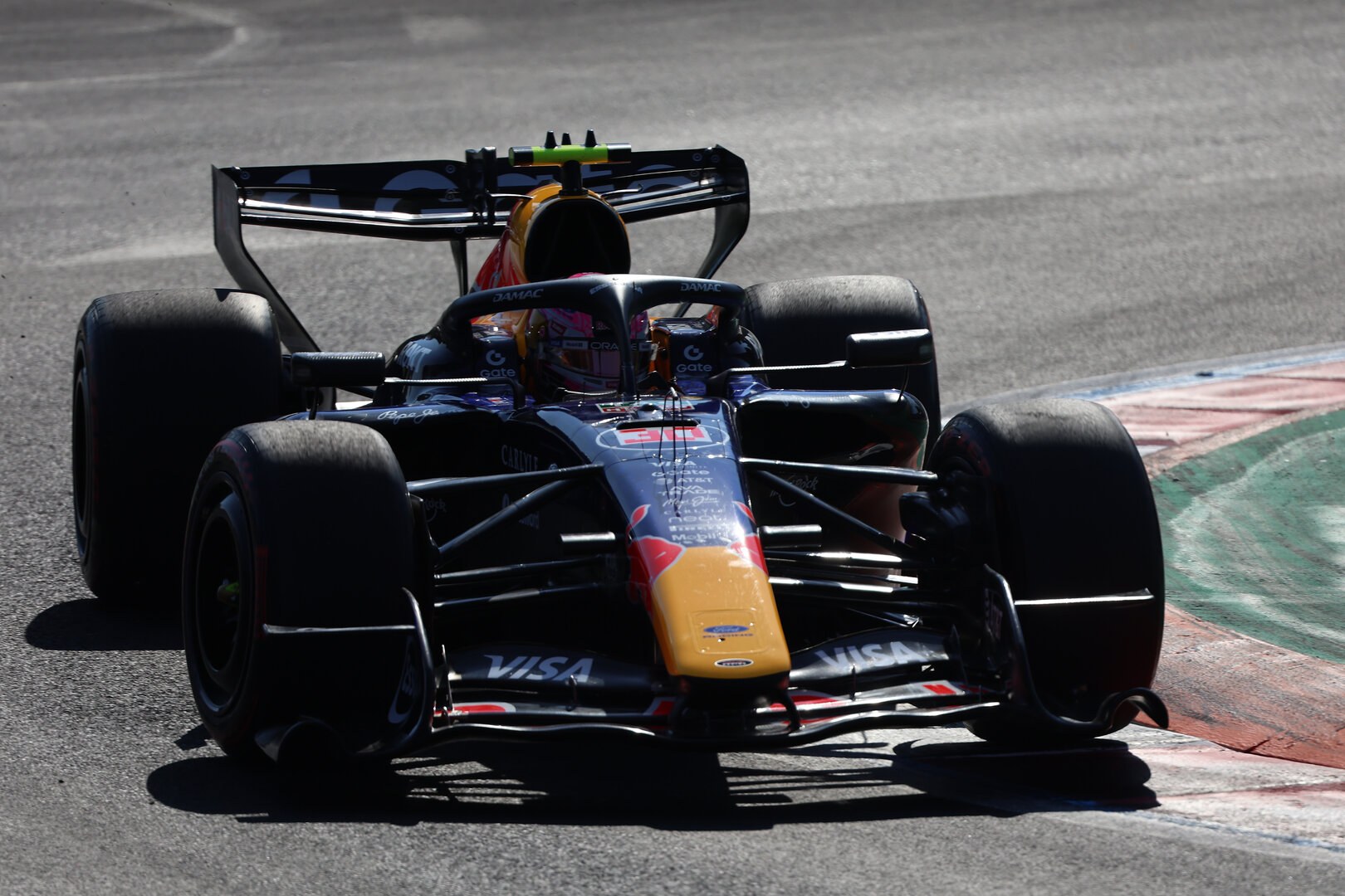 GP ITALIA, Liam Lawson (NZL) Red Bull Racing RB22.
04.09.2026. Formula 1 World Championship, Rd 13, Italian Grand Prix, Monza, Italy, Practice Day.
 - www.xpbimages.com, EMail: requests@xpbimages.com © Copyright:  Rew / XPB Images