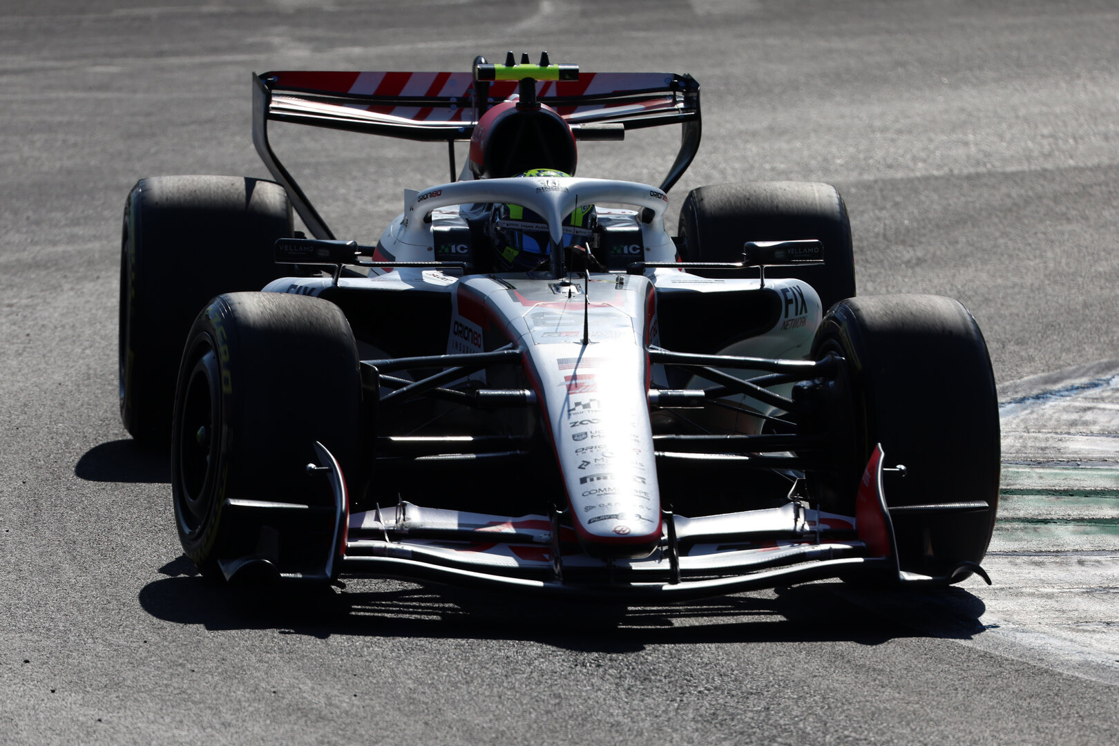 GP ITALIA, Oliver Bearman (GBR) Haas F1 Team VF-26.
04.09.2026. Formula 1 World Championship, Rd 13, Italian Grand Prix, Monza, Italy, Practice Day.
 - www.xpbimages.com, EMail: requests@xpbimages.com © Copyright:  Rew / XPB Images