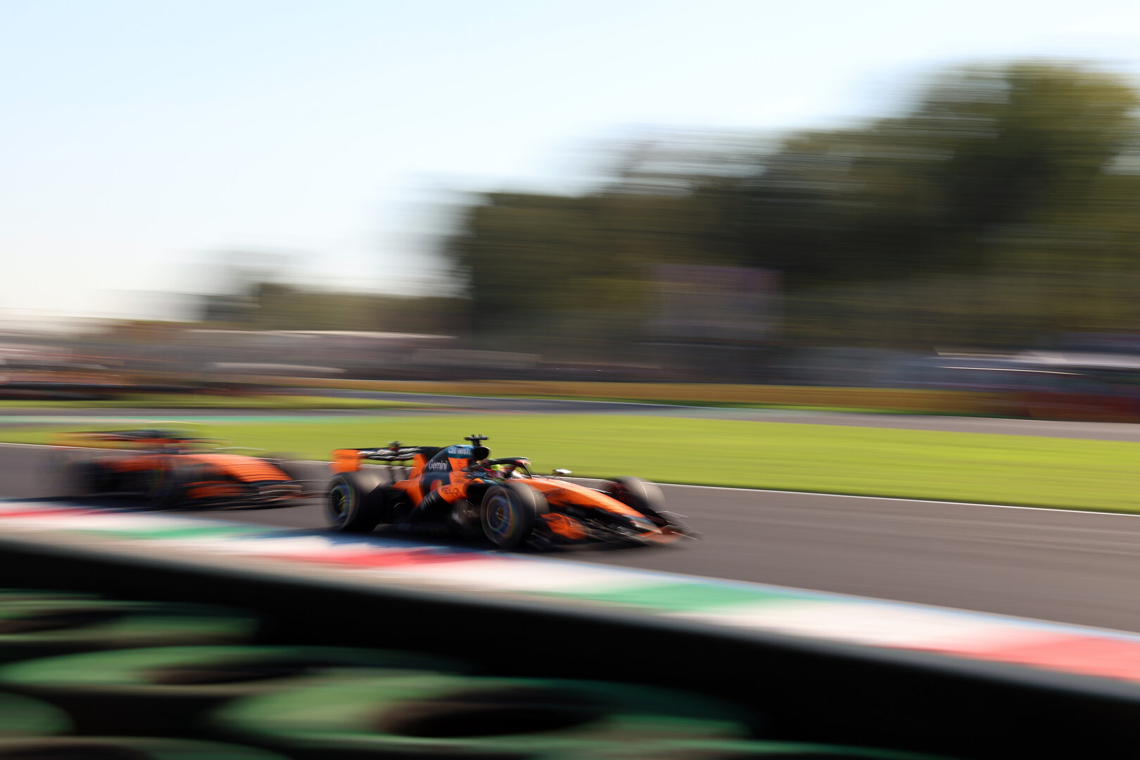 GP ITALIA, Oscar Piastri (AUS) McLaren F1 Team MCL40.
04.09.2026. Formula 1 World Championship, Rd 13, Italian Grand Prix, Monza, Italy, Practice Day.
 - www.xpbimages.com, EMail: requests@xpbimages.com © Copyright:  Rew / XPB Images