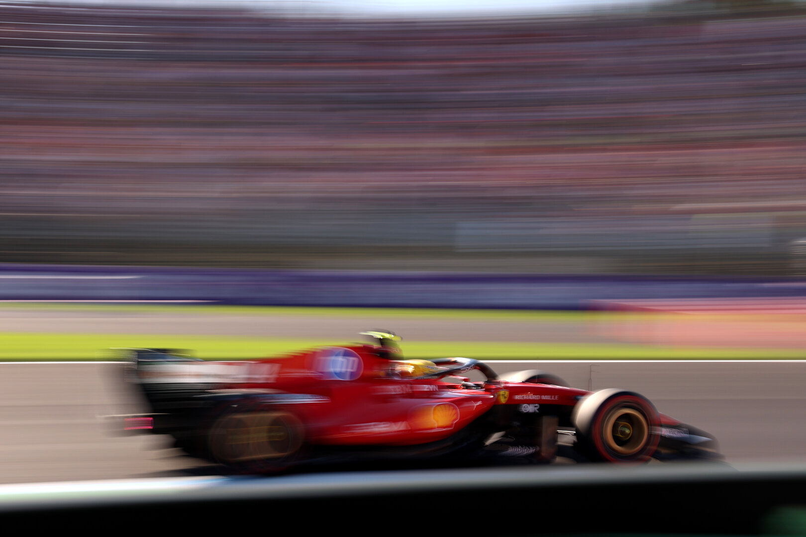 GP ITALIA, Lewis Hamilton (GBR) Ferrari SF-26.
04.09.2026. Formula 1 World Championship, Rd 13, Italian Grand Prix, Monza, Italy, Practice Day.
 - www.xpbimages.com, EMail: requests@xpbimages.com © Copyright:  Rew / XPB Images