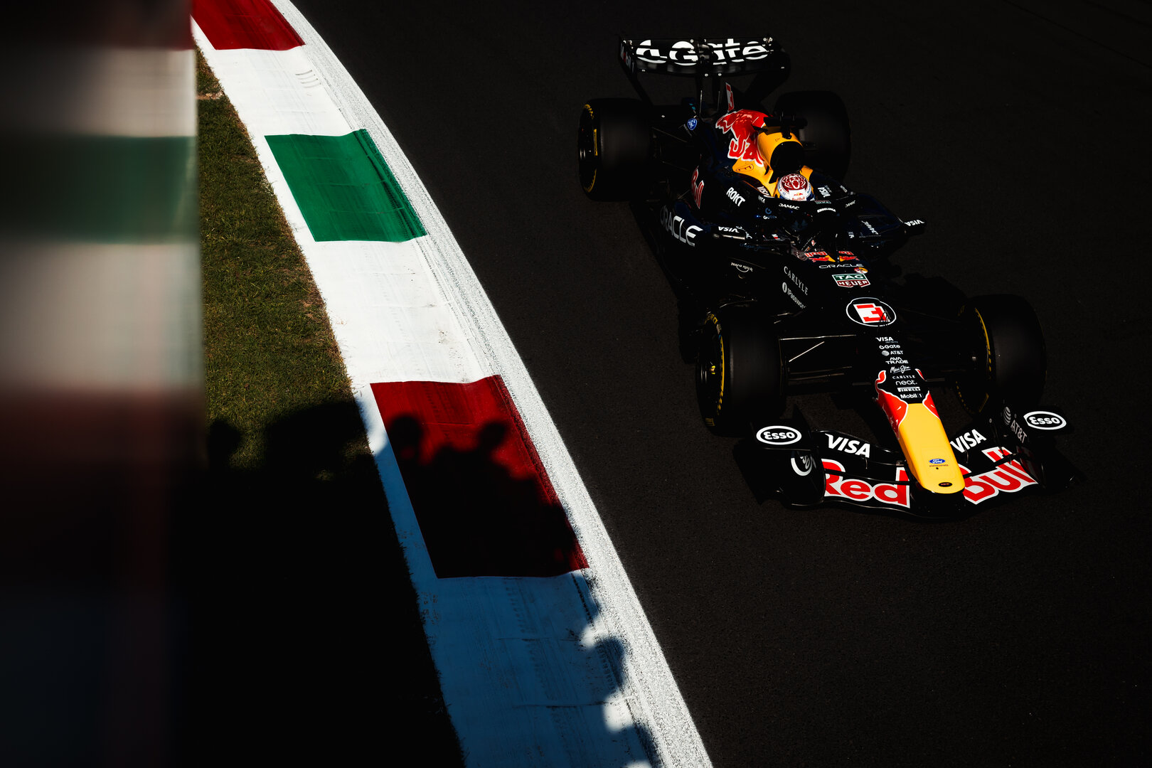 GP ITALIA, Max Verstappen (NLD) Red Bull Racing RB22.
04.09.2026. Formula 1 World Championship, Rd 13, Italian Grand Prix, Monza, Italy, Practice Day.
- www.xpbimages.com, EMail: requests@xpbimages.com © Copyright: Bearne / XPB Images