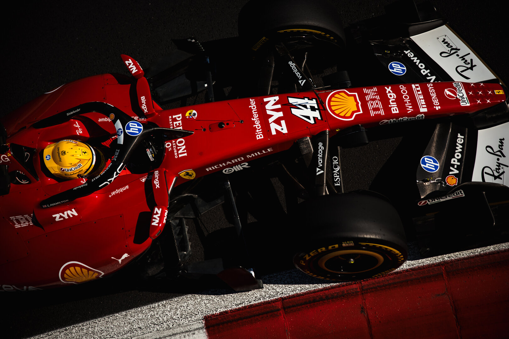GP ITALIA, Lewis Hamilton (GBR) Ferrari SF-26.
04.09.2026. Formula 1 World Championship, Rd 13, Italian Grand Prix, Monza, Italy, Practice Day.
- www.xpbimages.com, EMail: requests@xpbimages.com © Copyright: Bearne / XPB Images