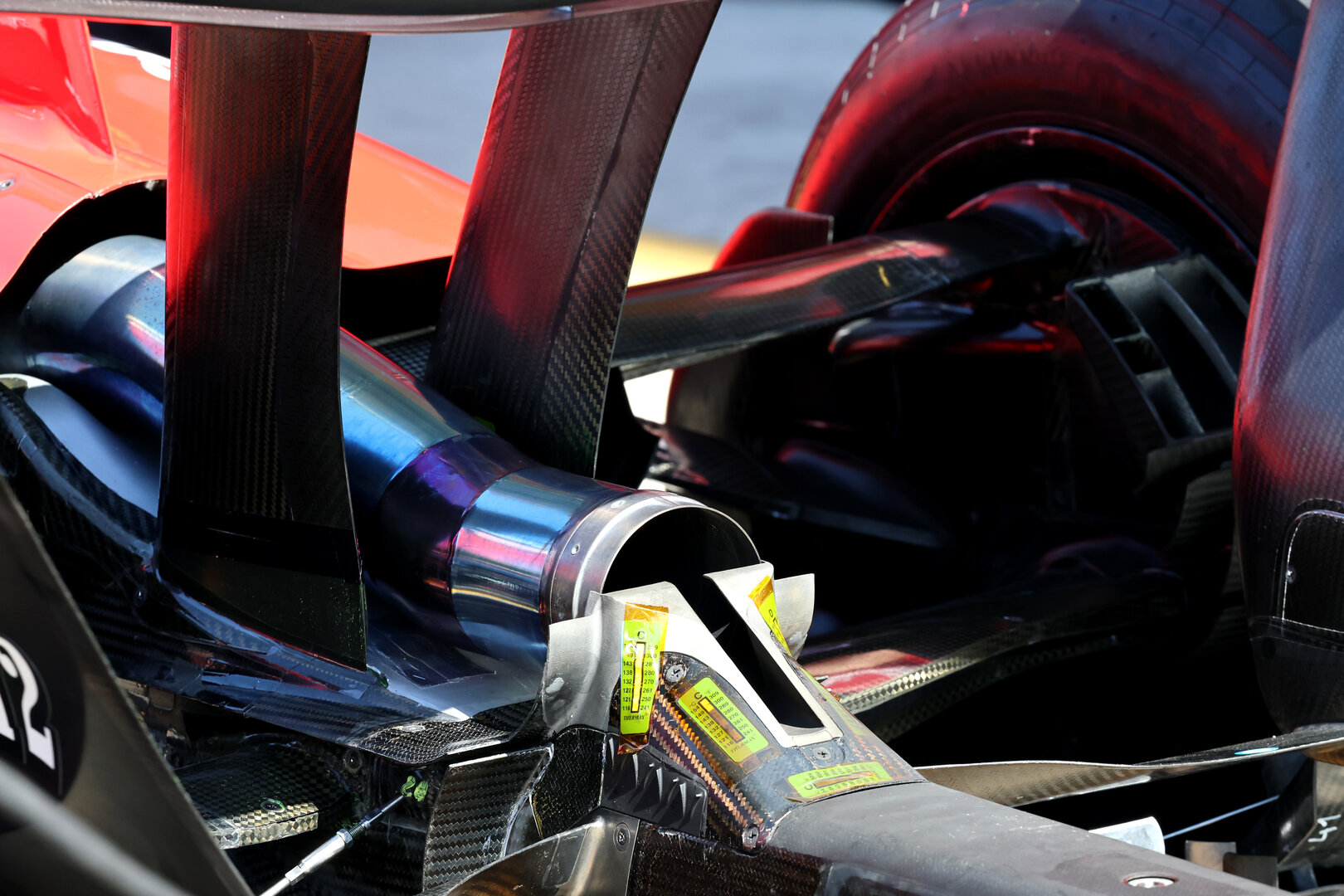 GP ITALIA, Ferrari SF-26 exhaust detail.
04.09.2026. Formula 1 World Championship, Rd 13, Italian Grand Prix, Monza, Italy, Practice Day.
- www.xpbimages.com, EMail: requests@xpbimages.com © Copyright: Batchelor / XPB Images