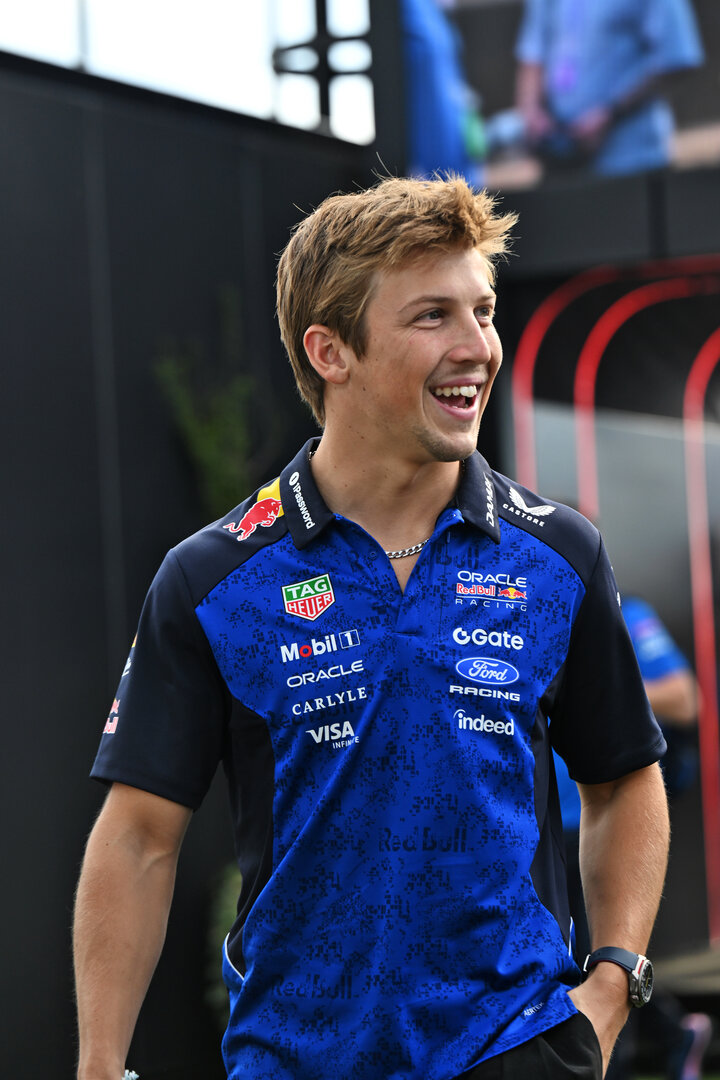 GP ITALIA, Liam Lawson (NZL) Red Bull Racing.
05.09.2026. Formula 1 World Championship, Rd 13, Italian Grand Prix, Monza, Italy, Qualifiche Day.
- www.xpbimages.com, EMail: requests@xpbimages.com © Copyright: Price / XPB Images