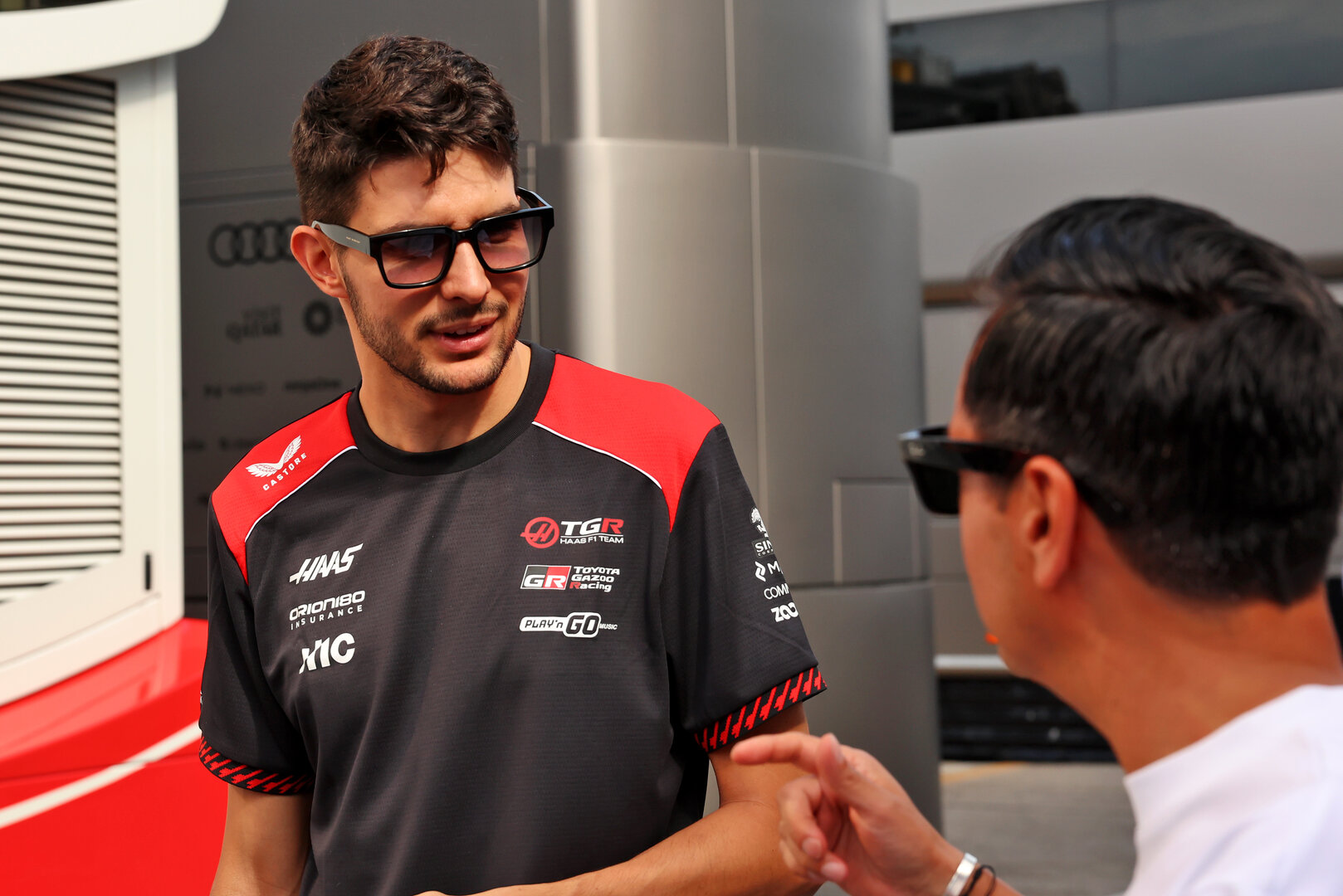 GP ITALIA, Esteban Ocon (FRA) Haas F1 Team.
05.09.2026. Formula 1 World Championship, Rd 13, Italian Grand Prix, Monza, Italy, Qualifiche Day.
- www.xpbimages.com, EMail: requests@xpbimages.com © Copyright: Rew / XPB Images