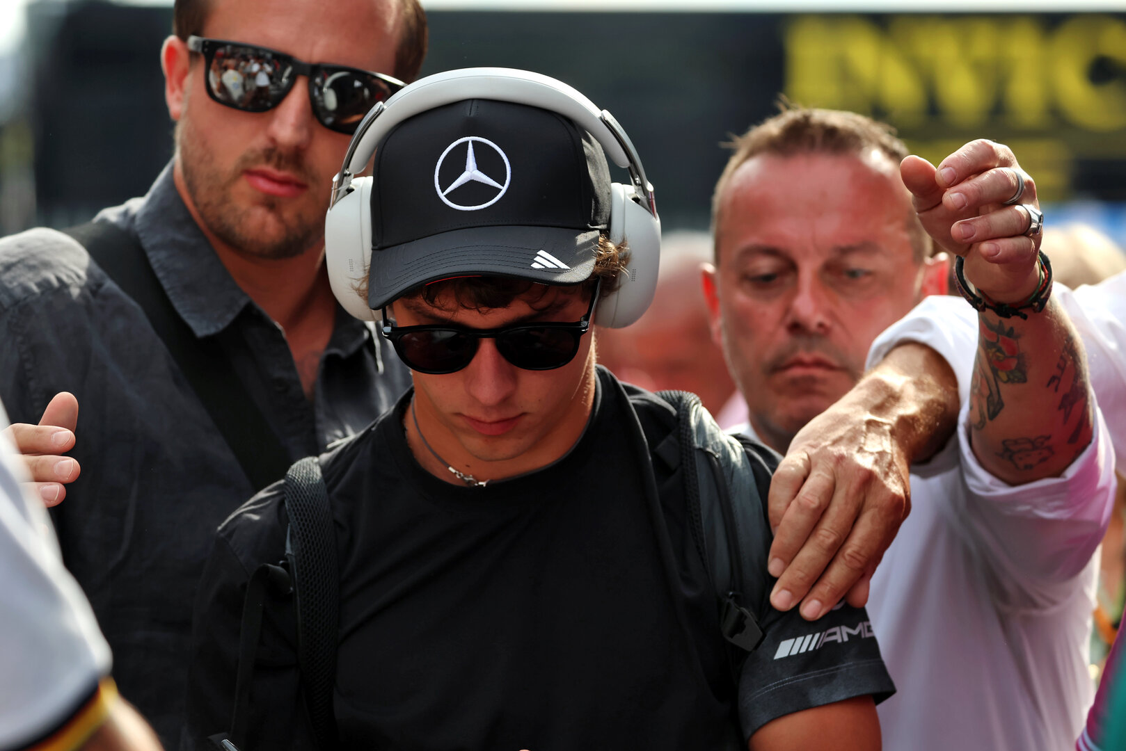 GP ITALIA, Andrea Kimi Antonelli (ITA) Mercedes AMG Formula One Team.
05.09.2026. Formula 1 World Championship, Rd 13, Italian Grand Prix, Monza, Italy, Qualifiche Day.
 - www.xpbimages.com, EMail: requests@xpbimages.com © Copyright:  Rew / XPB Images