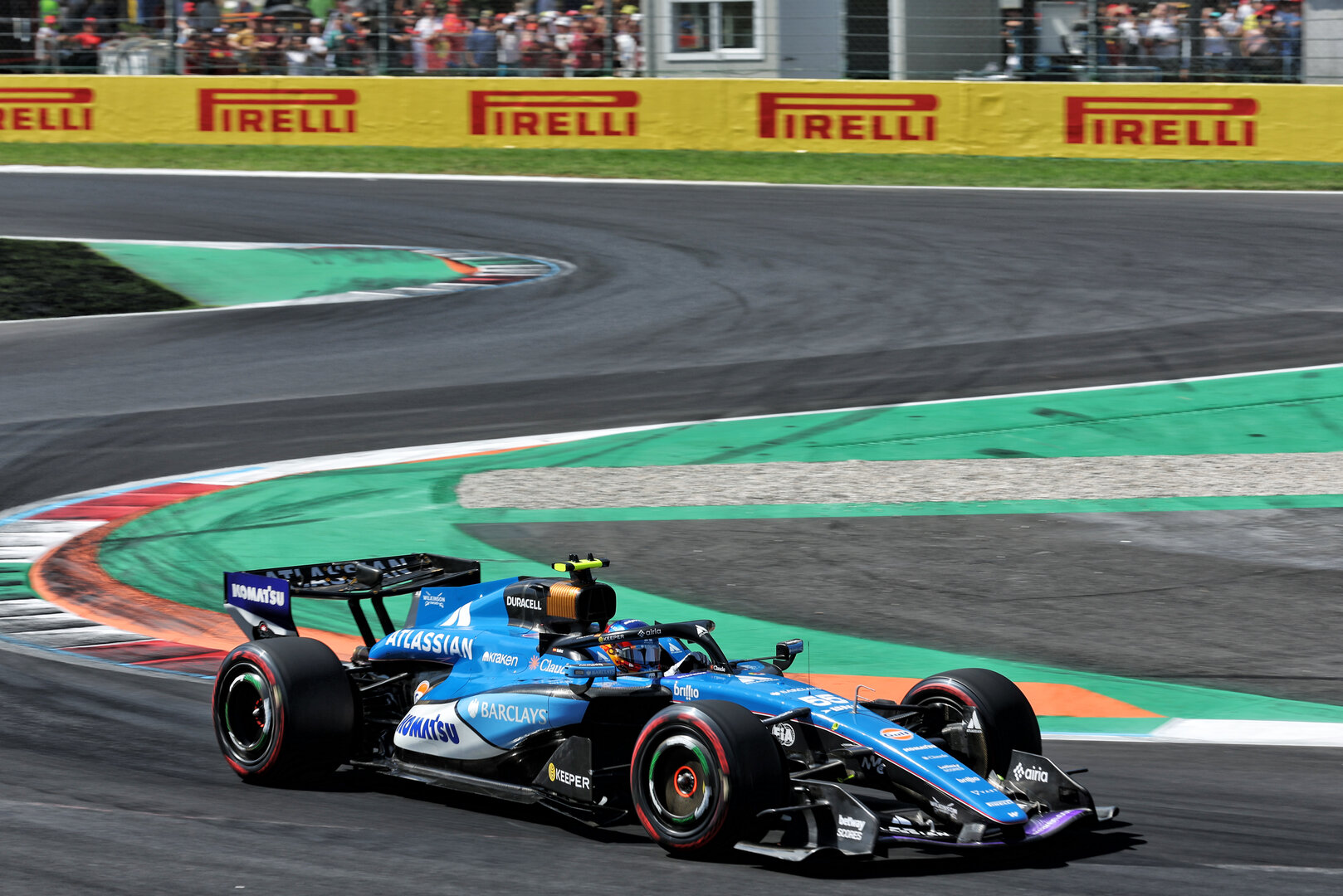 GP ITALIA, Carlos Sainz (ESP) Williams F1 Team FW48.
05.09.2026. Formula 1 World Championship, Rd 13, Italian Grand Prix, Monza, Italy, Qualifiche Day.
- www.xpbimages.com, EMail: requests@xpbimages.com © Copyright: Dunbar / XPB Images