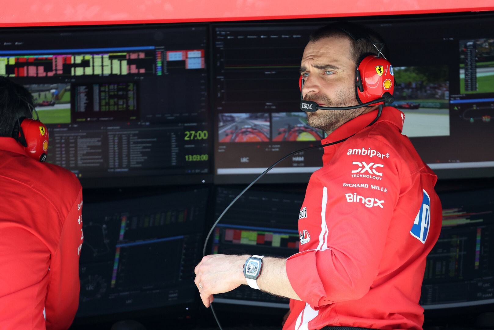 GP ITALIA, Jerome d'Ambrosio (BEL) Ferrari Deputy Team Principal.
05.09.2026. Formula 1 World Championship, Rd 13, Italian Grand Prix, Monza, Italy, Qualifiche Day.
- www.xpbimages.com, EMail: requests@xpbimages.com © Copyright: Batchelor / XPB Images