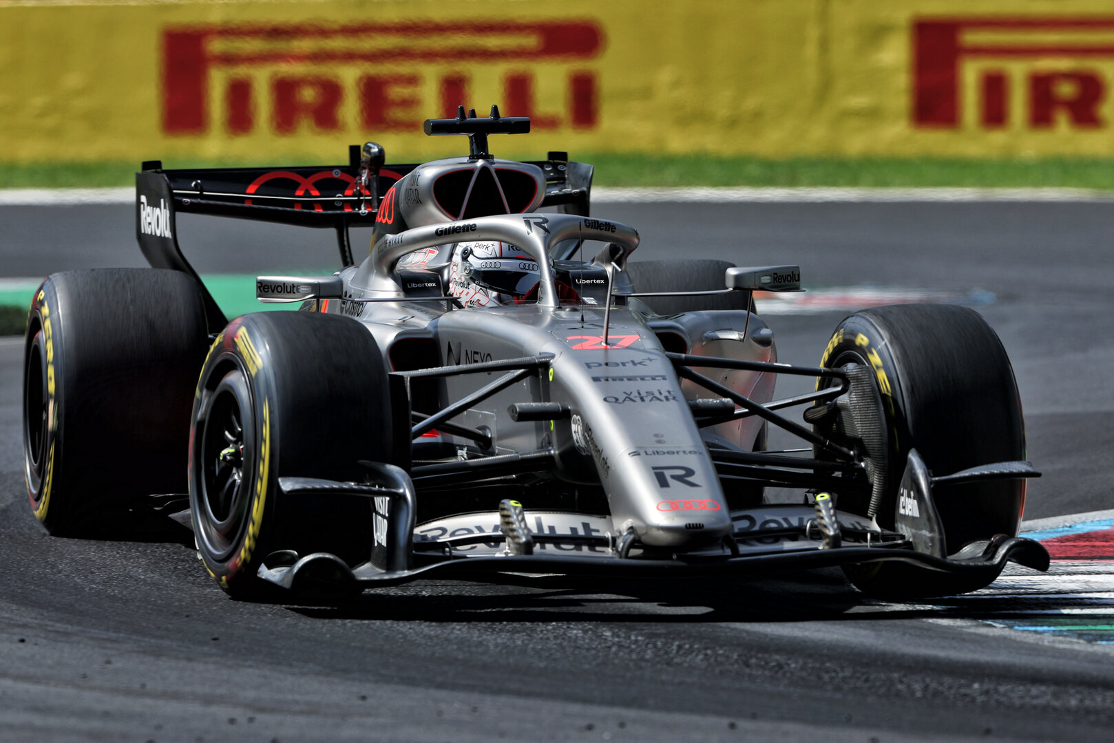 GP ITALIA, Nico Hulkenberg (GER) Audi F1 Team R26.
05.09.2026. Formula 1 World Championship, Rd 13, Italian Grand Prix, Monza, Italy, Qualifiche Day.
- www.xpbimages.com, EMail: requests@xpbimages.com © Copyright: Dunbar / XPB Images