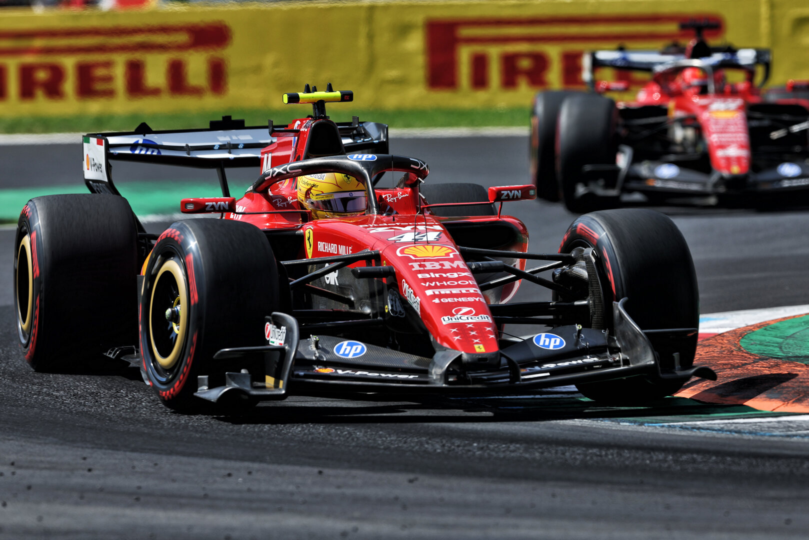 GP ITALIA, Lewis Hamilton (GBR) Ferrari SF-26.
05.09.2026. Formula 1 World Championship, Rd 13, Italian Grand Prix, Monza, Italy, Qualifiche Day.
- www.xpbimages.com, EMail: requests@xpbimages.com © Copyright: Dunbar / XPB Images