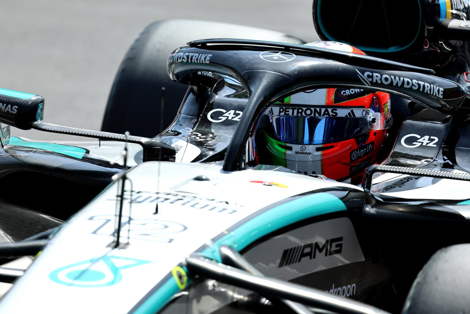 GP ITALIA, Andrea Kimi Antonelli (ITA) Mercedes AMG Formula One Team W17.
05.09.2026. Formula 1 World Championship, Rd 13, Italian Grand Prix, Monza, Italy, Qualifiche Day.
- www.xpbimages.com, EMail: requests@xpbimages.com © Copyright: Batchelor / XPB Images