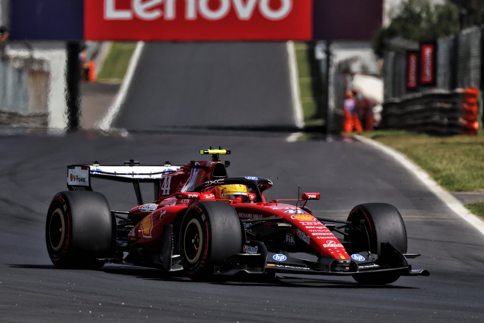 GP ITALIA, Lewis Hamilton (GBR) Ferrari SF-26.
05.09.2026. Formula 1 World Championship, Rd 13, Italian Grand Prix, Monza, Italy, Qualifiche Day.
 - www.xpbimages.com, EMail: requests@xpbimages.com © Copyright:  Rew / XPB Images