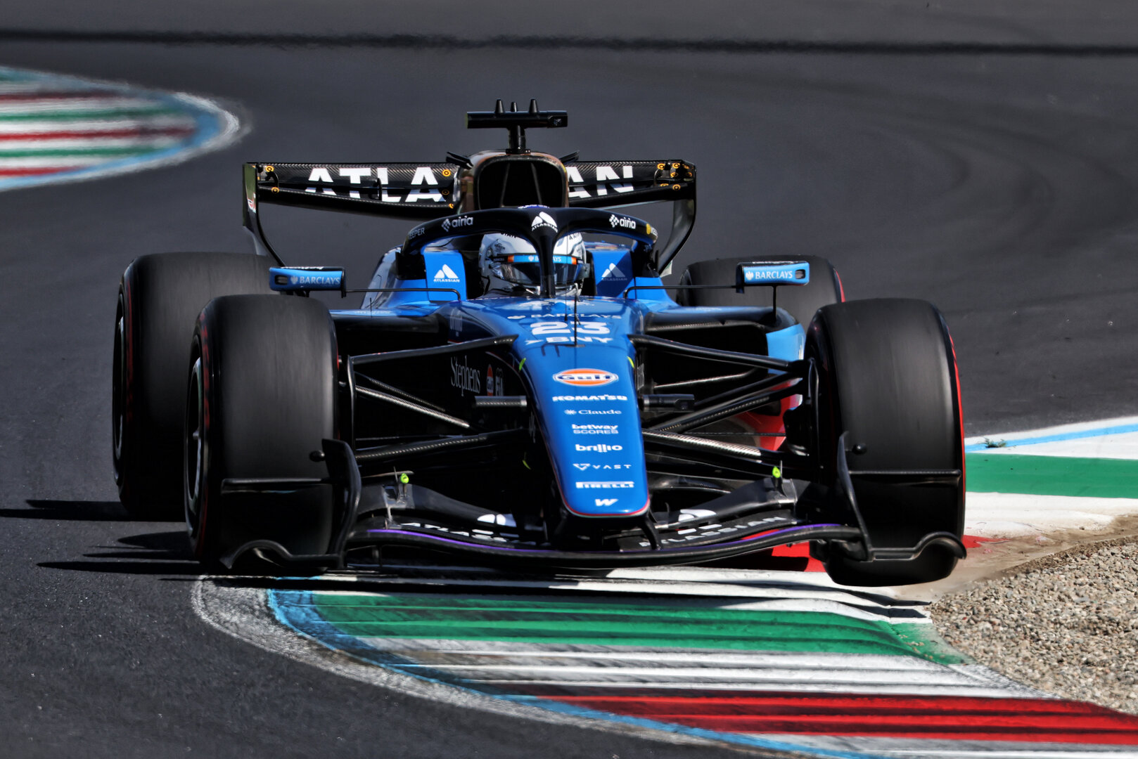 GP ITALIA, Alexander Albon (THA) Williams F1 Team FW48.
05.09.2026. Formula 1 World Championship, Rd 13, Italian Grand Prix, Monza, Italy, Qualifiche Day.
 - www.xpbimages.com, EMail: requests@xpbimages.com © Copyright:  Rew / XPB Images