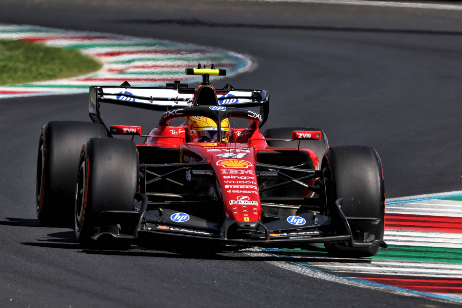 GP ITALIA, Lewis Hamilton (GBR) Ferrari SF-26.
05.09.2026. Formula 1 World Championship, Rd 13, Italian Grand Prix, Monza, Italy, Qualifiche Day.
 - www.xpbimages.com, EMail: requests@xpbimages.com © Copyright:  Rew / XPB Images