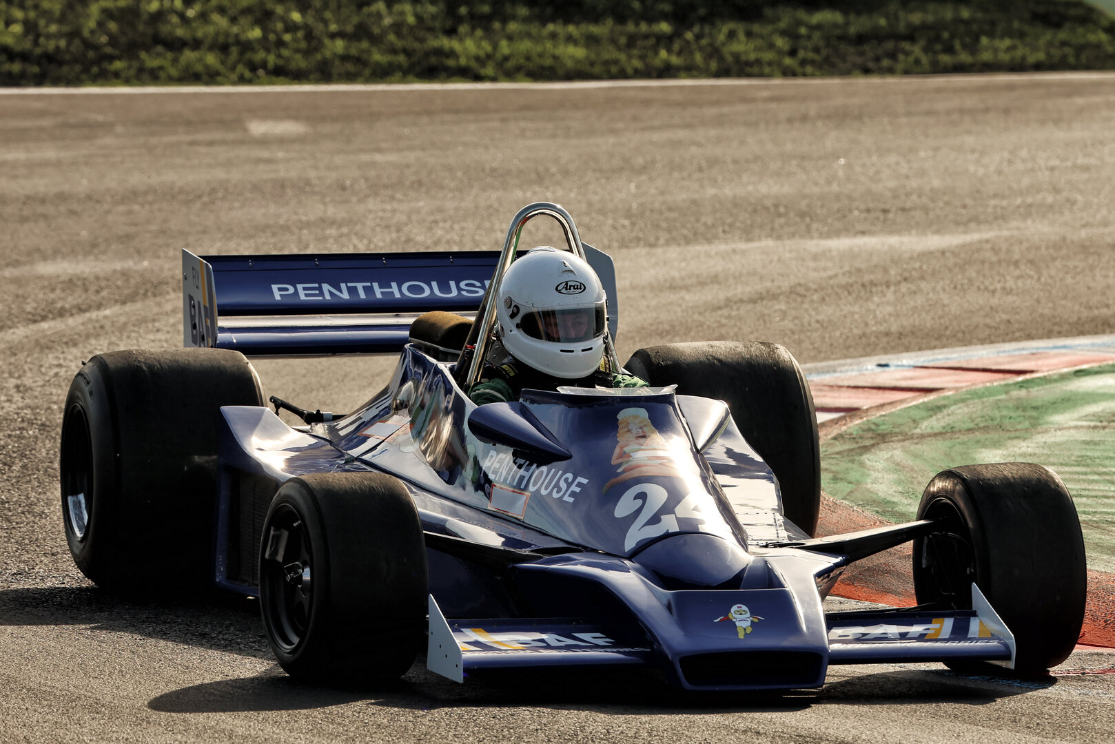GP ITALIA, The 1977 Hesketh 308E.
05.09.2026. Formula 1 World Championship, Rd 13, Italian Grand Prix, Monza, Italy, Qualifiche Day.
 - www.xpbimages.com, EMail: requests@xpbimages.com © Copyright:  Rew / XPB Images
